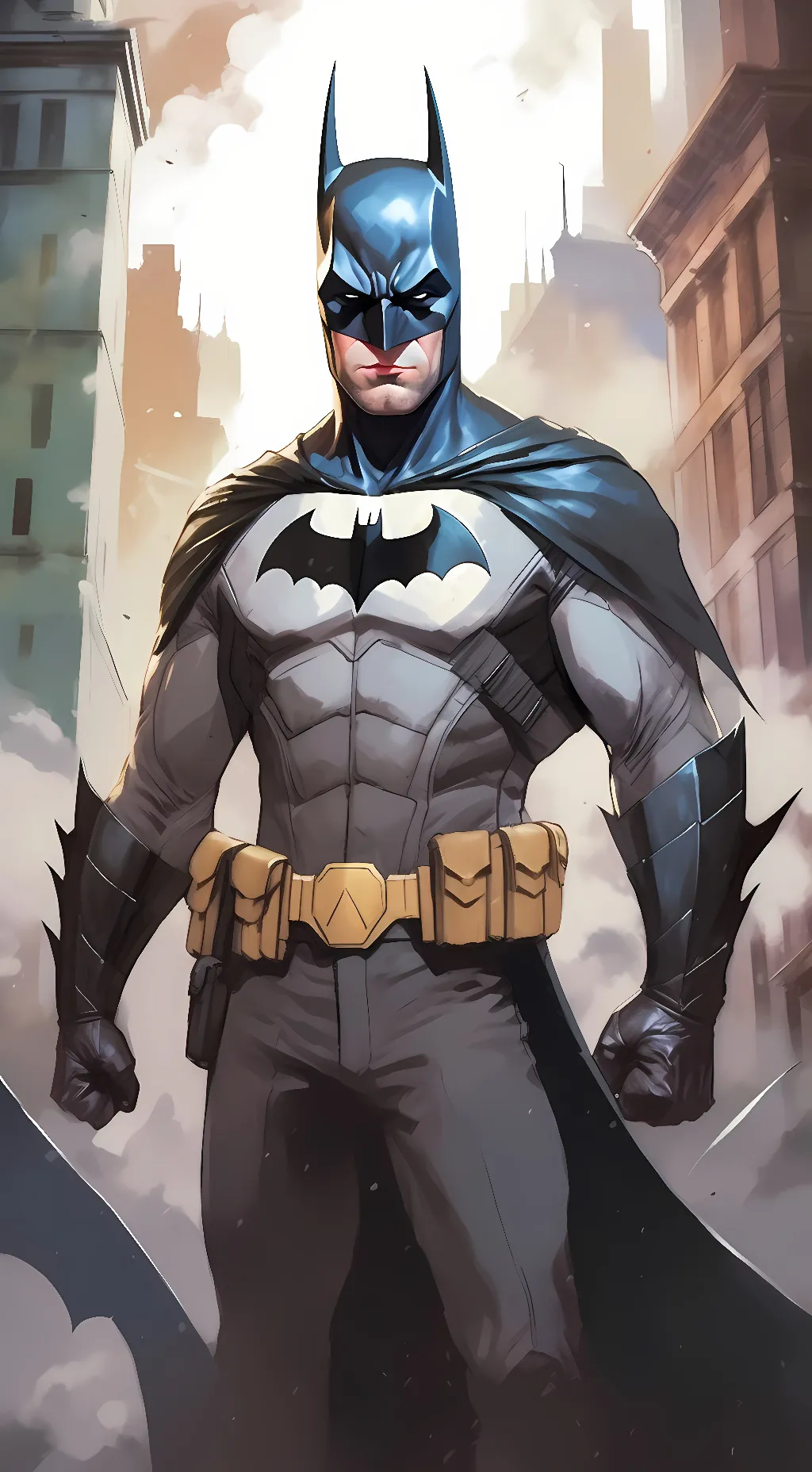 ai character: Batman background