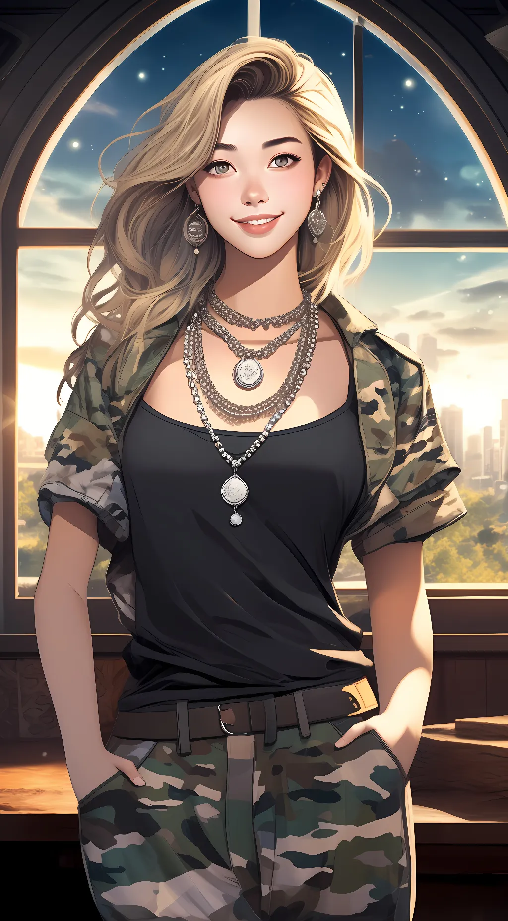 ai character: Olivia background