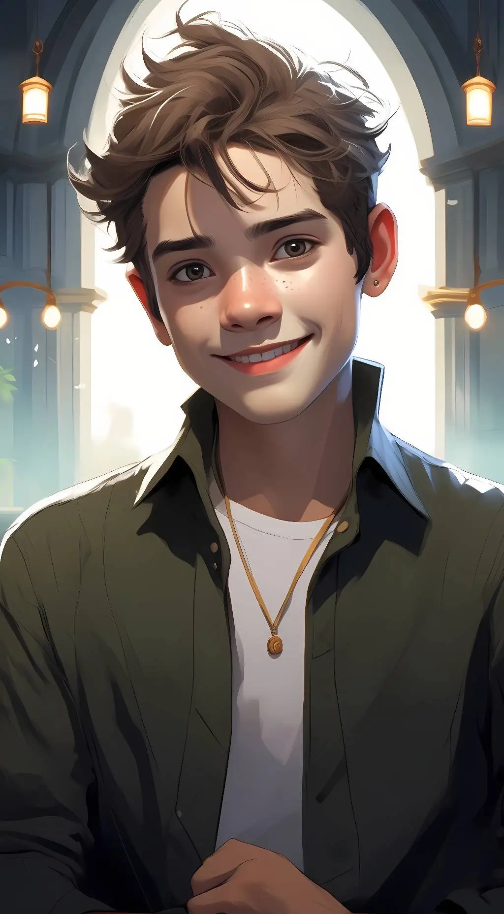 ai character: Finley background