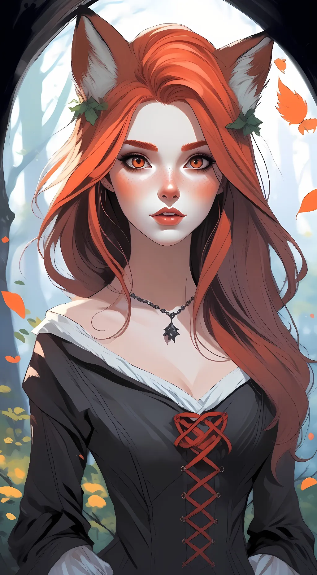 ai character: Selena background