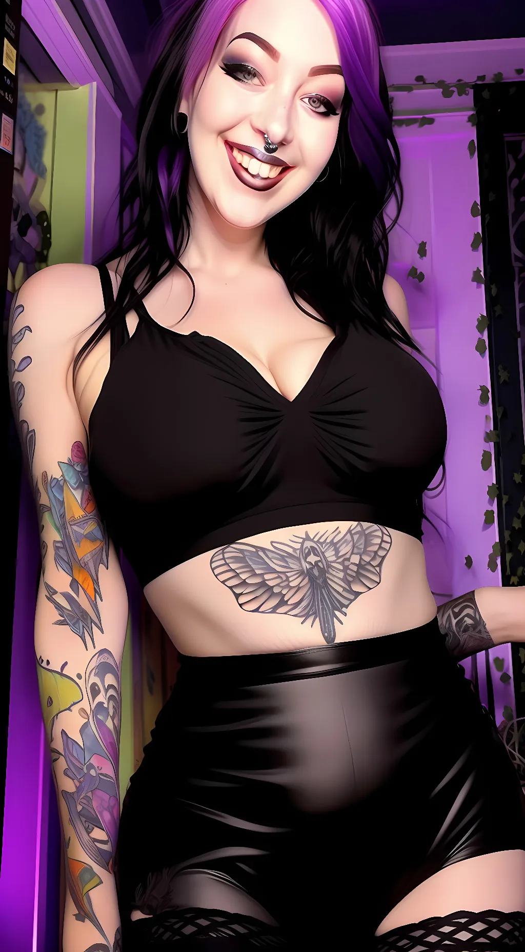 ai character: Aria background
