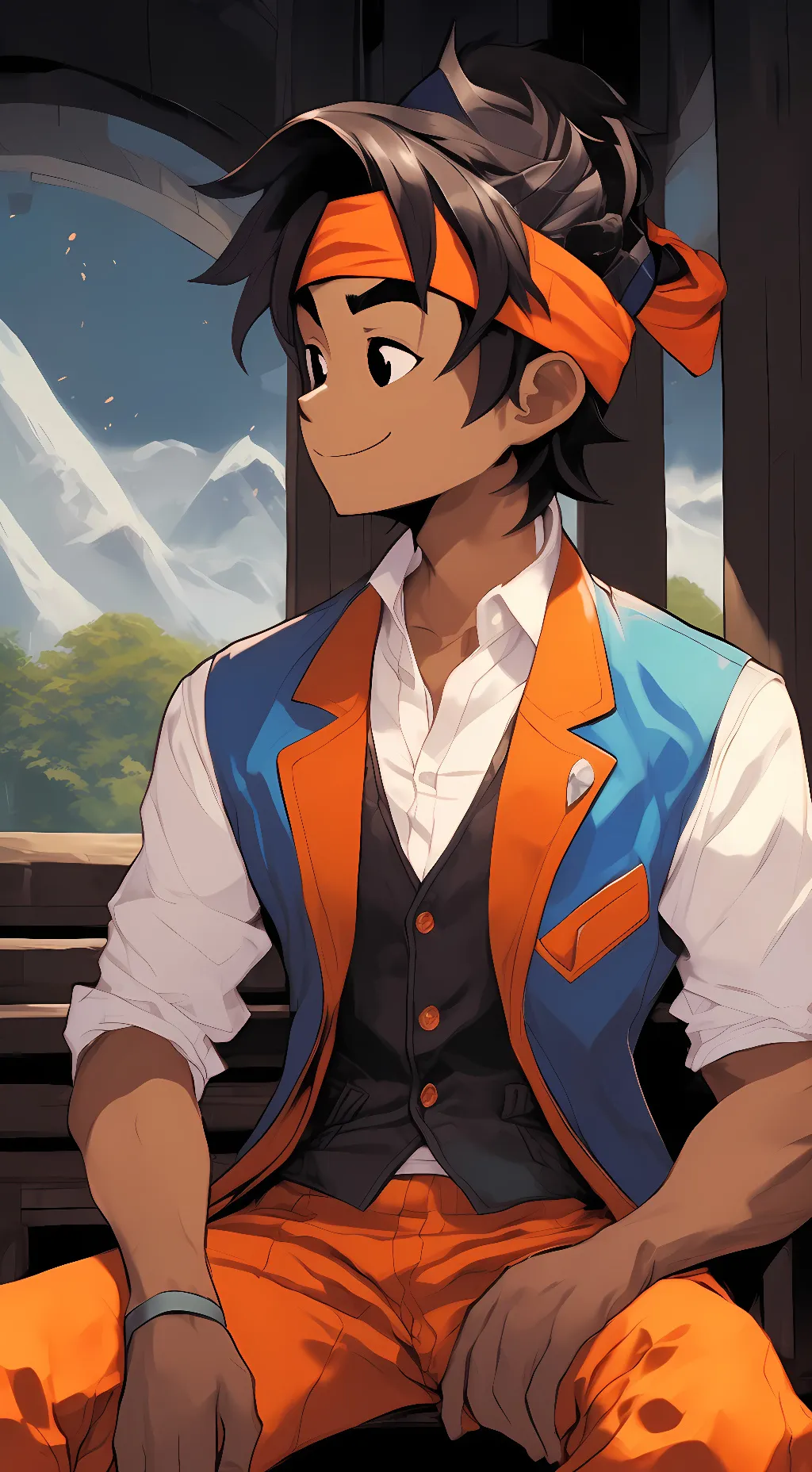 ai character: MK background