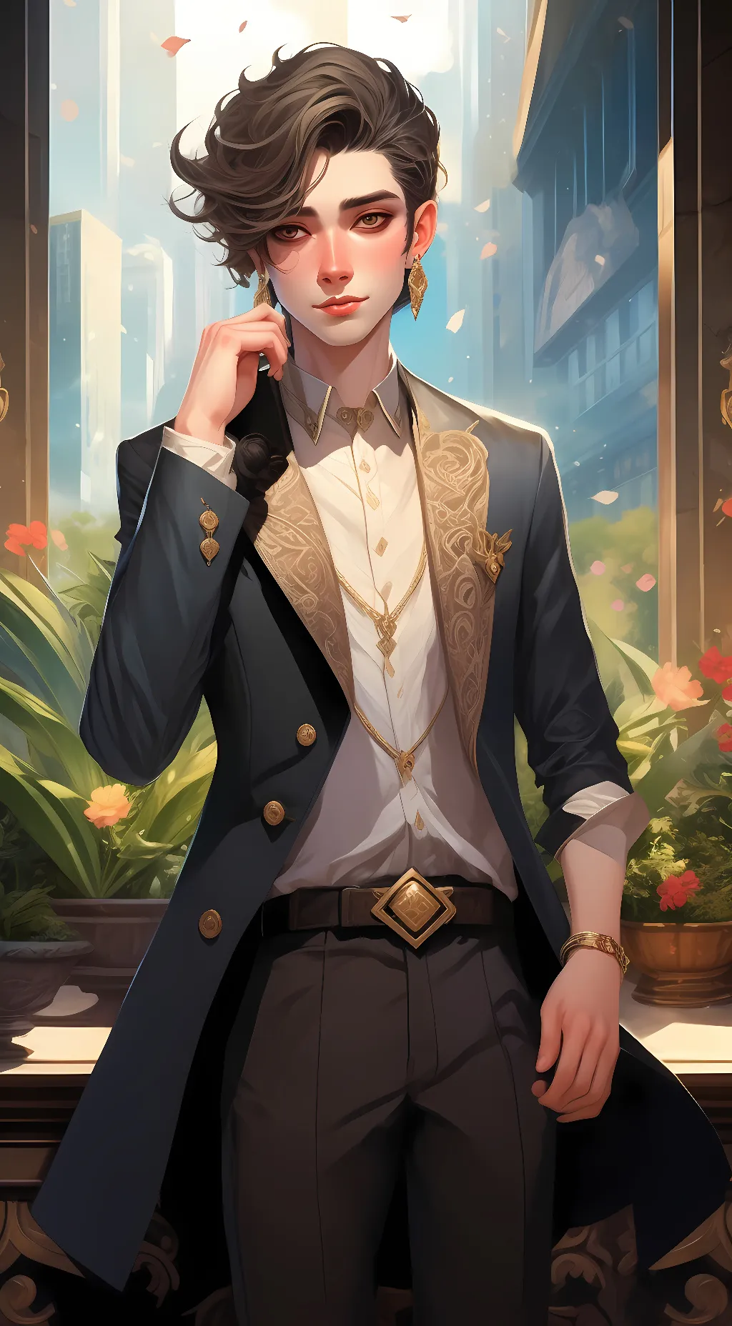 ai character: ben sergy background