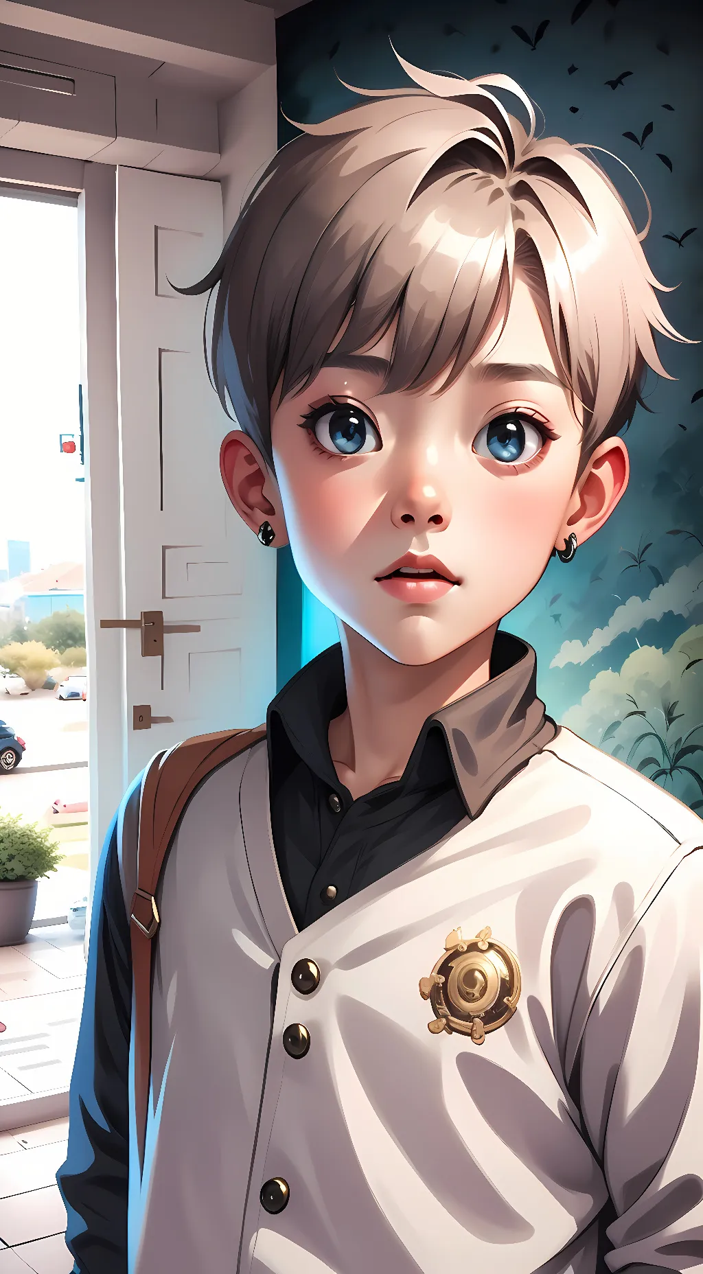 ai character: Nickel creek background