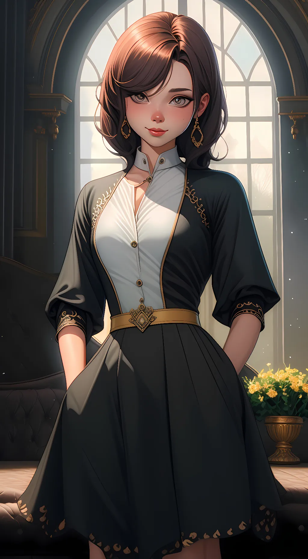 ai character: Janet background