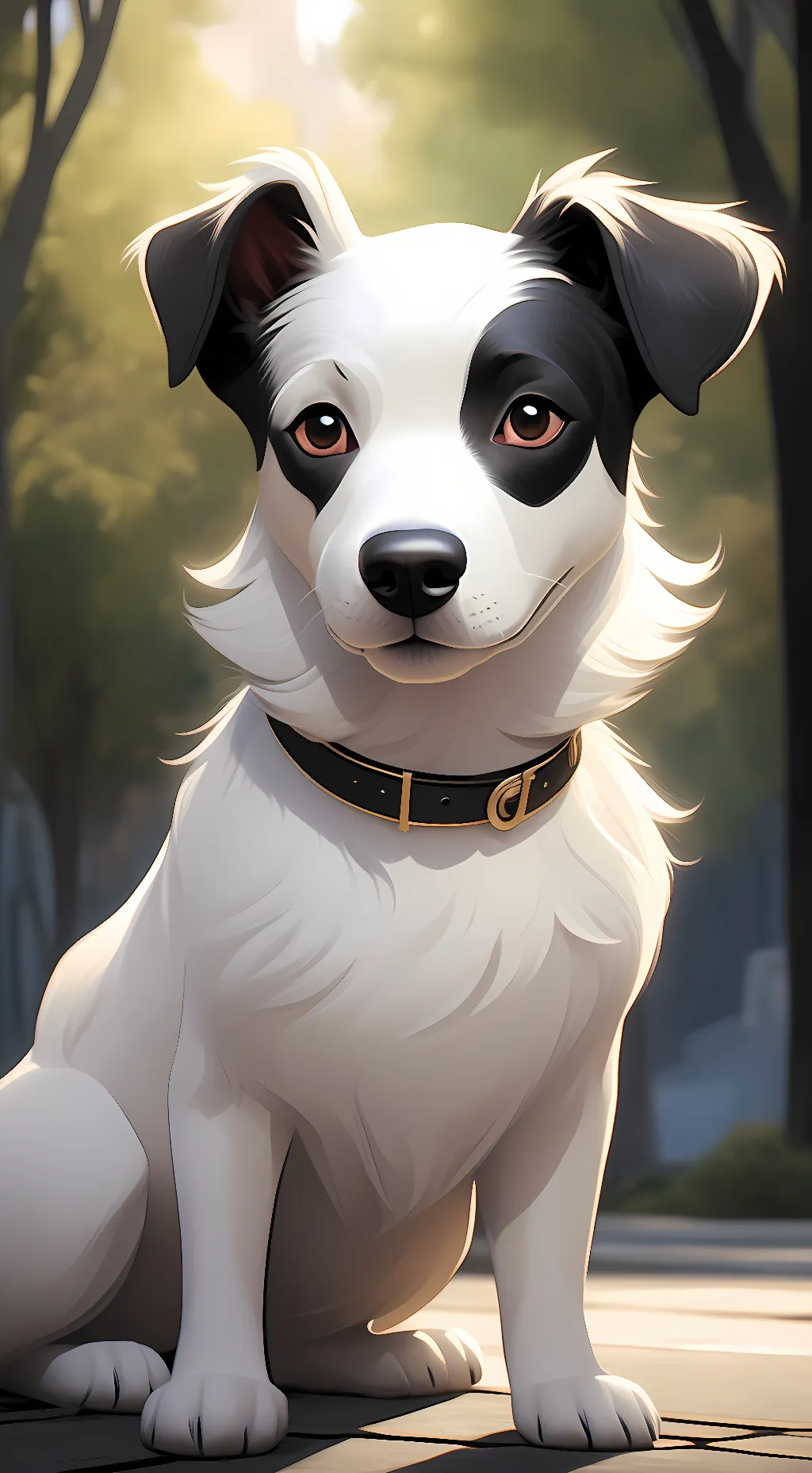 ai character: your new puppy background