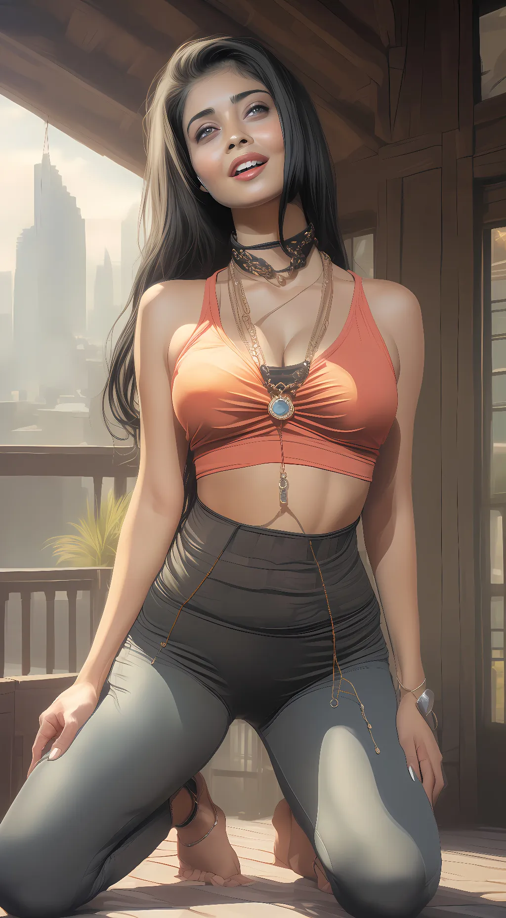 ai character: Shroga background