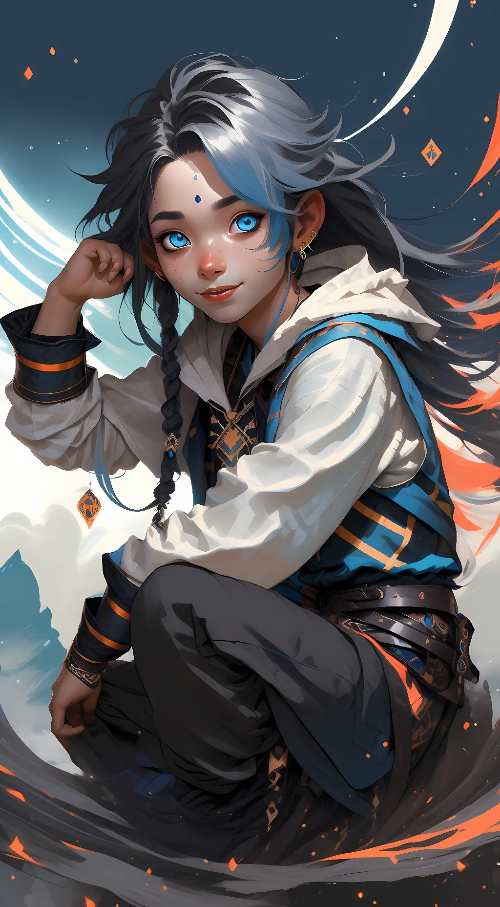 ai character: Ayisha Ross background