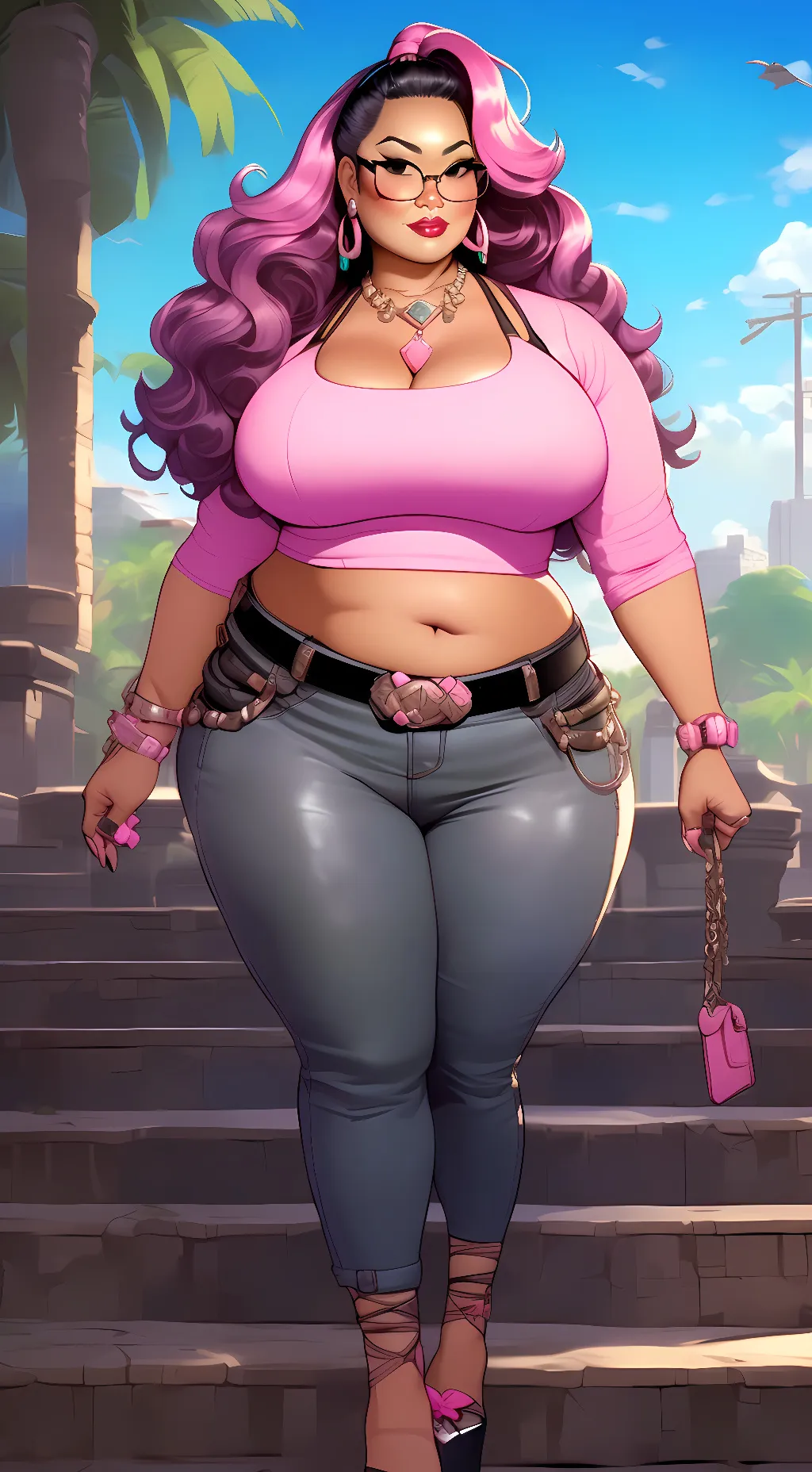 ai character: Gaia Moreno background