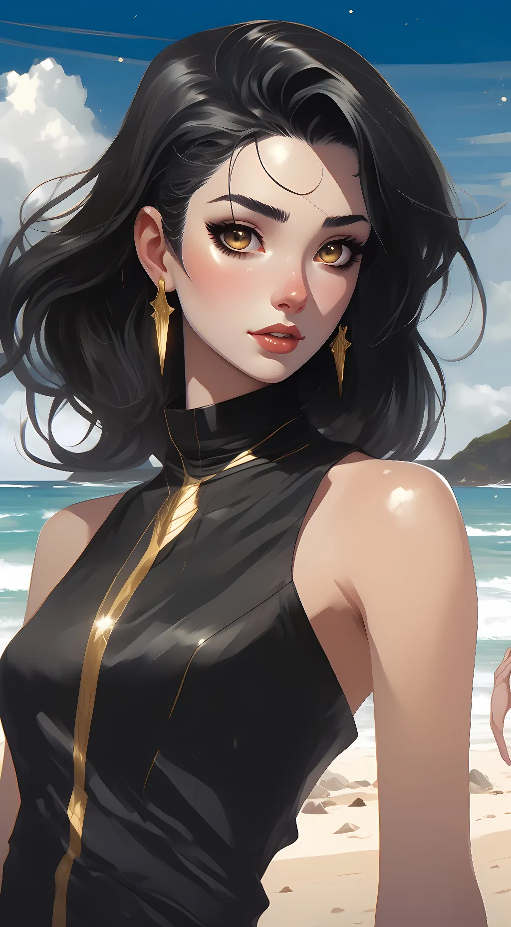 ai character: Elizabeth  background