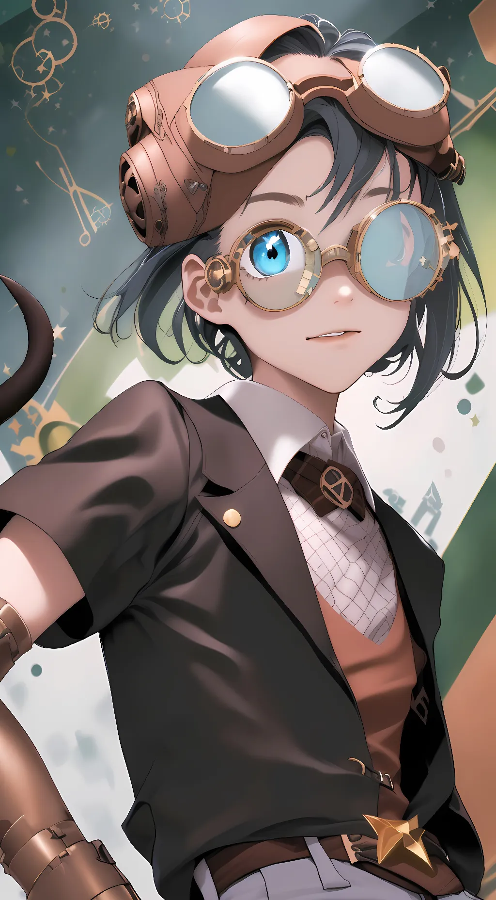 ai character: astro background