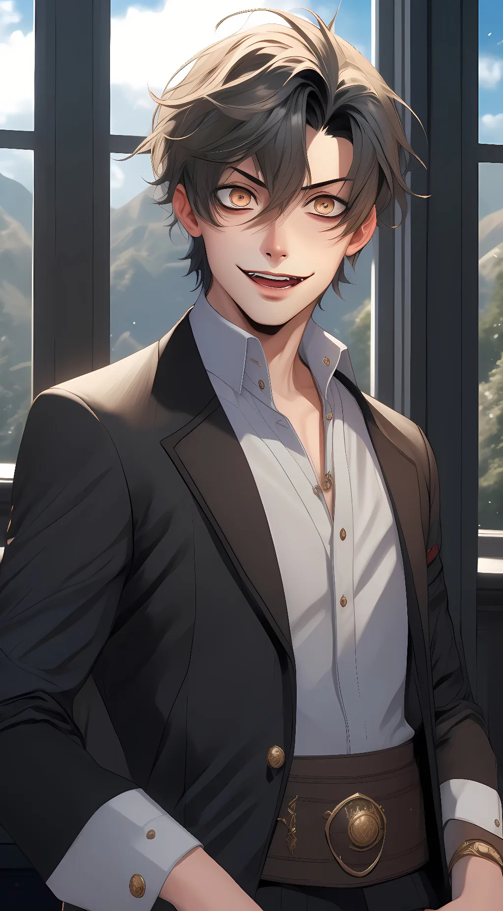 ai character: flippy background