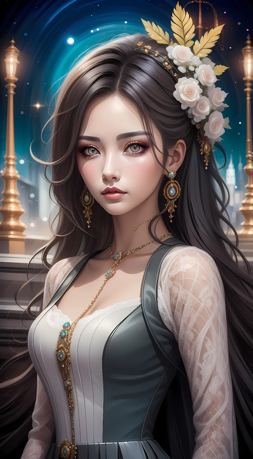 ai character: Sophia Martin background