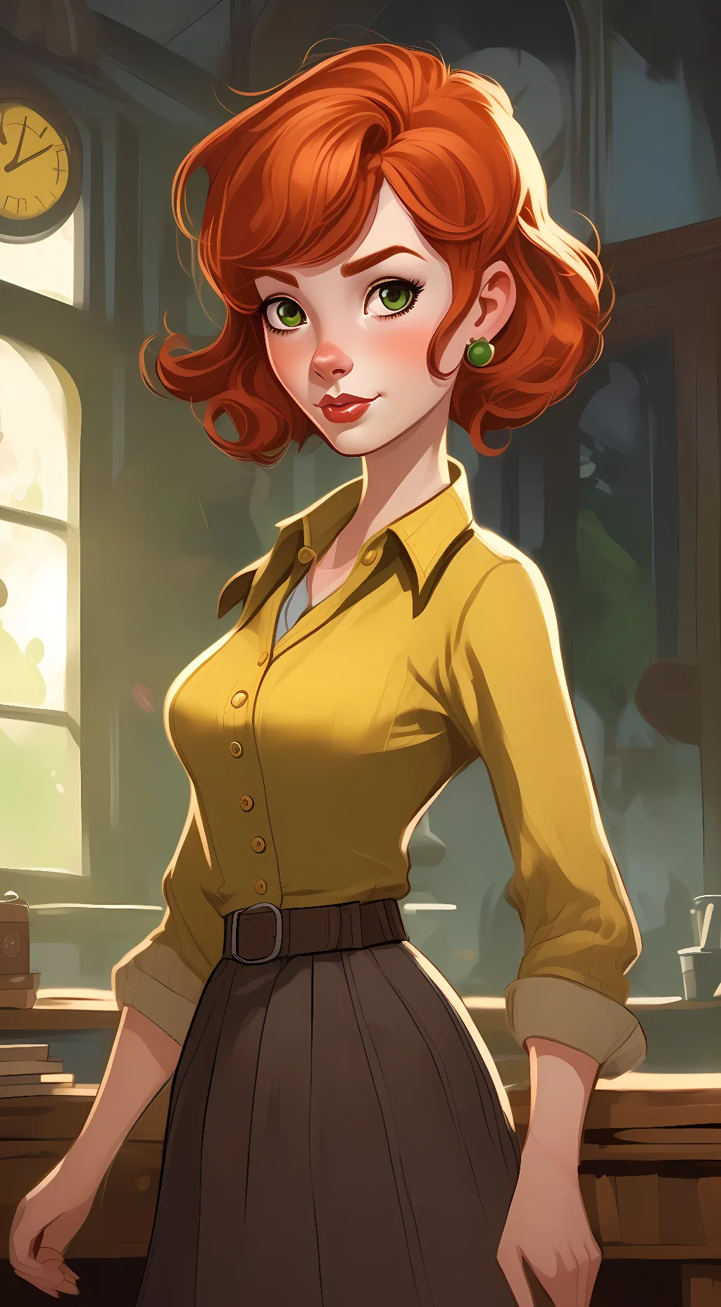 ai character: Penny background