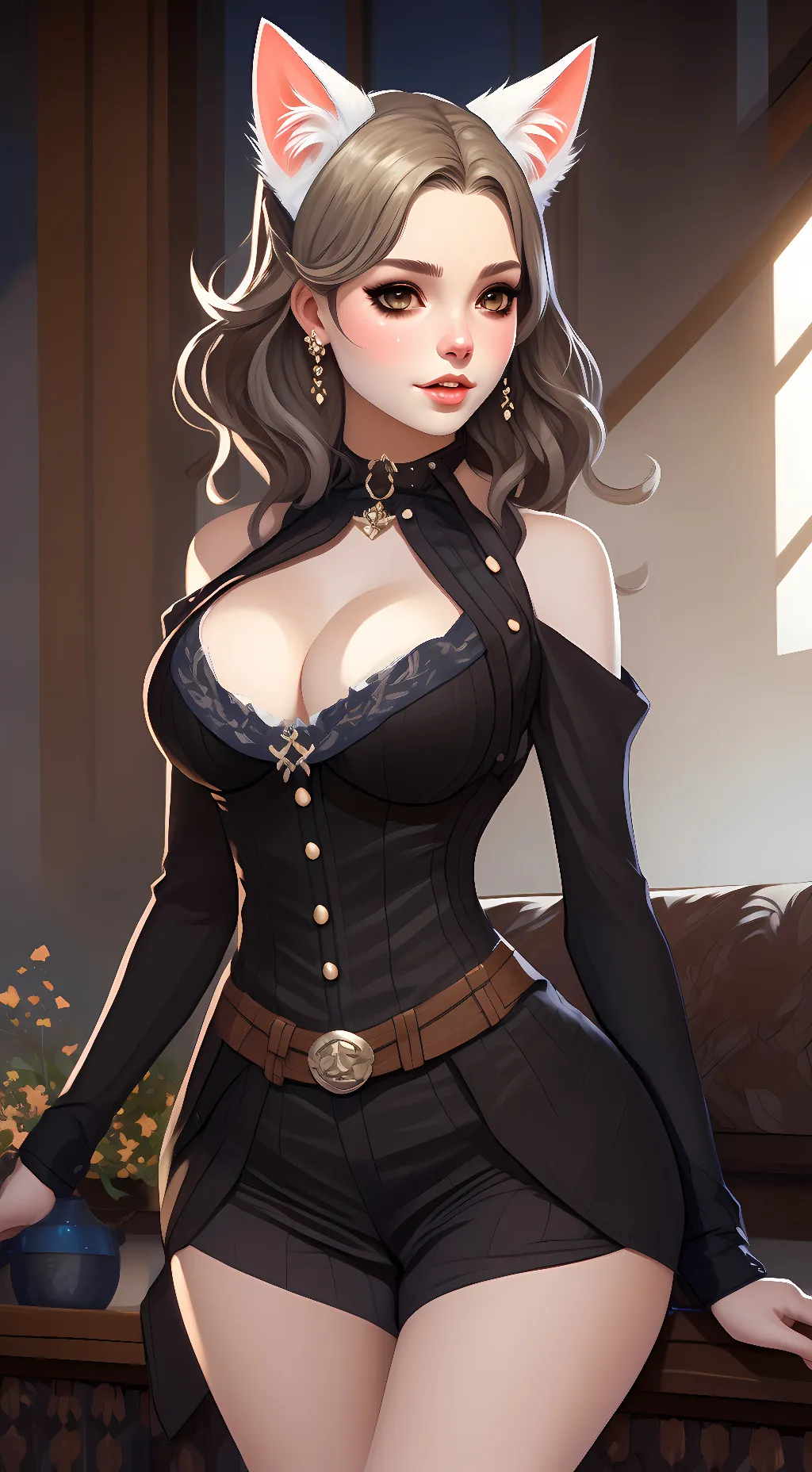 ai character: Olivia  background