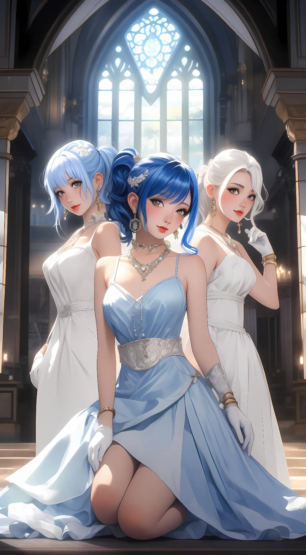 ai character: 雯雅婷 background