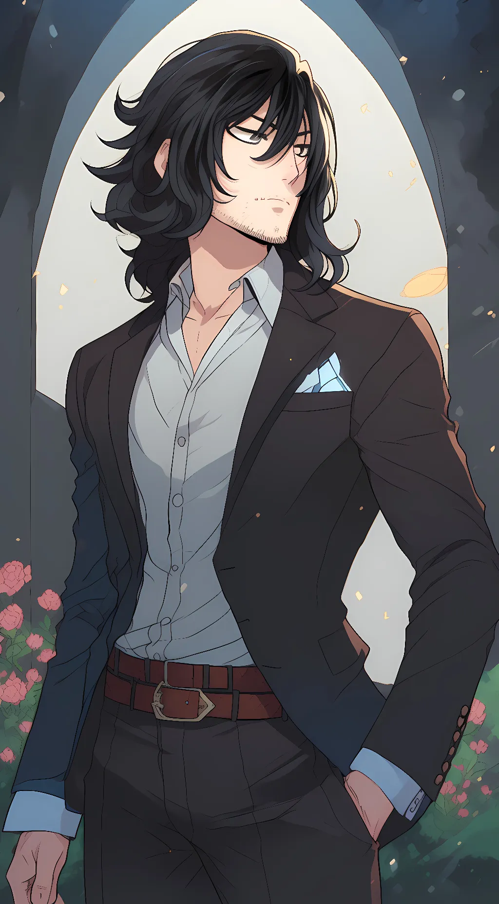 ai character: Shouta Aizawa background