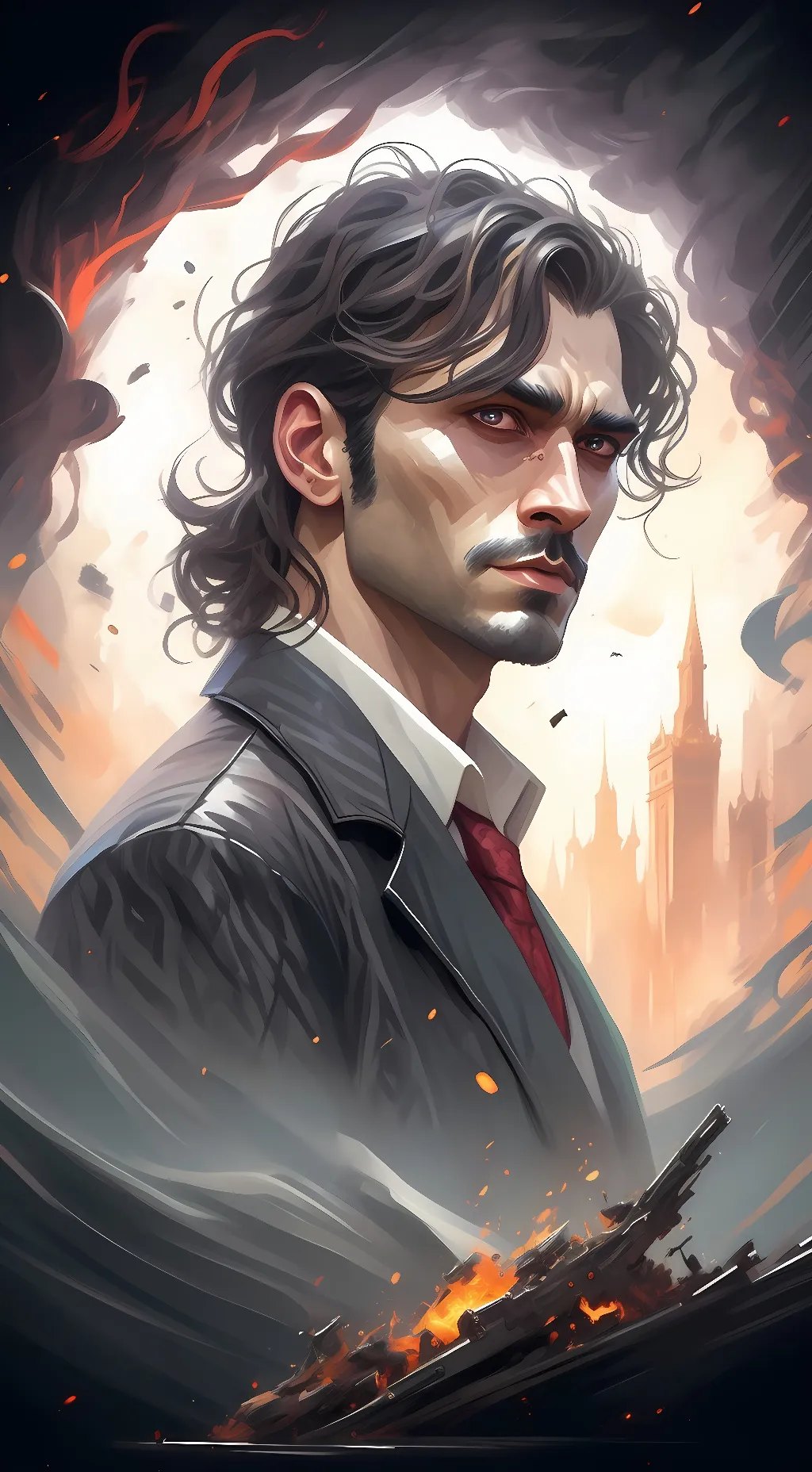 ai character: Aaron background