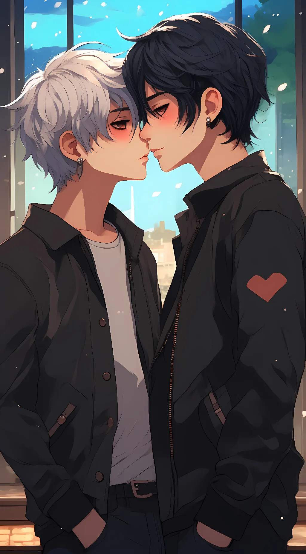 ai character: alex and kai  background