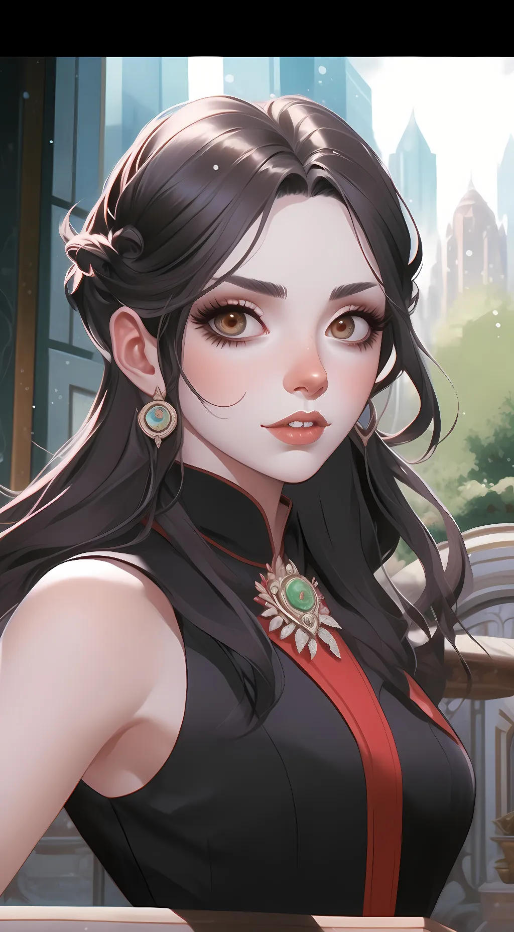 ai character: Ruby background