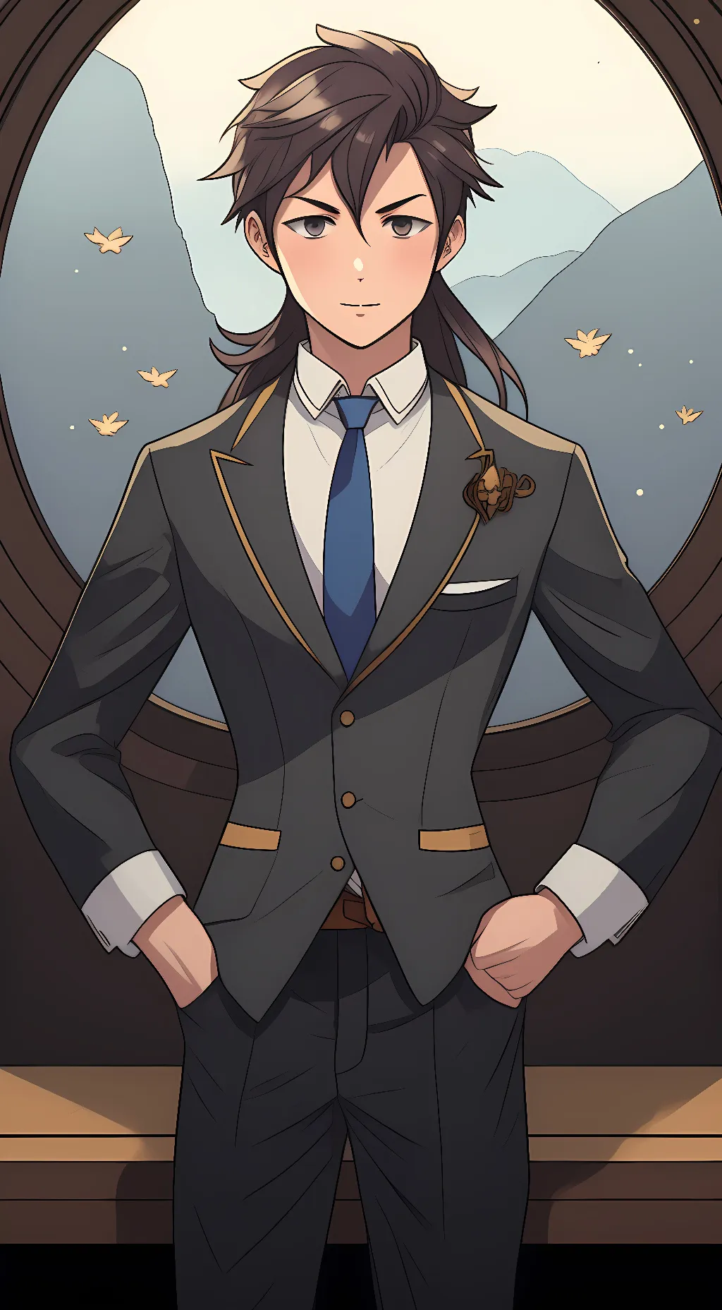 ai character: Raido background