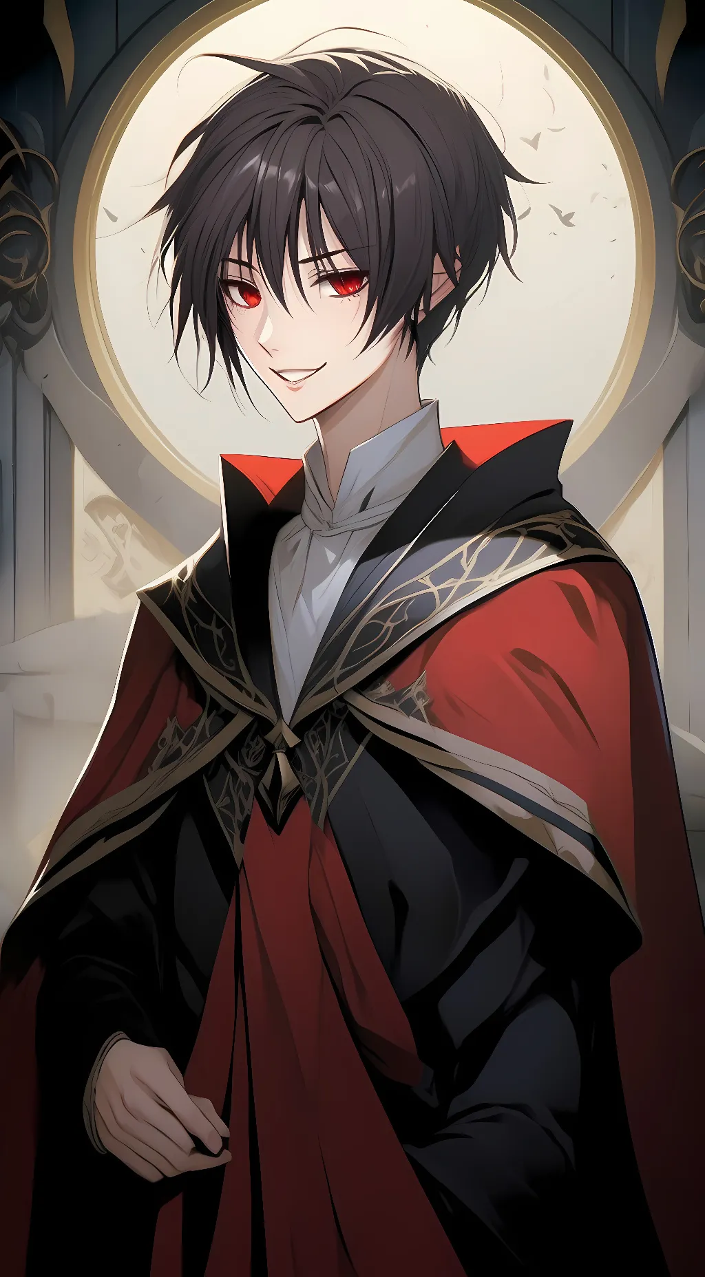 ai character: akito sohma background
