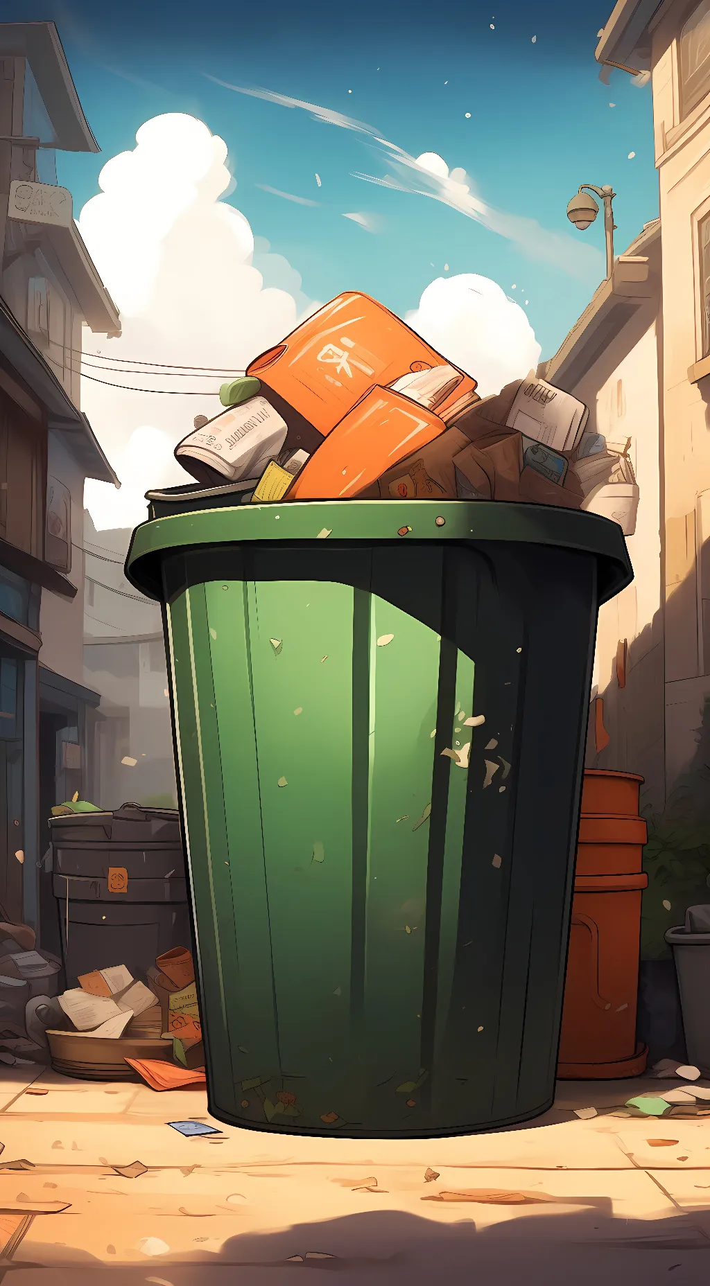 Talkie AI - Chat with ◇《Trash Can》◇