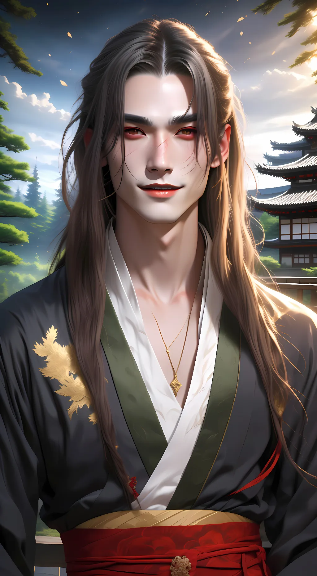 ai character: ° Ryū ° background