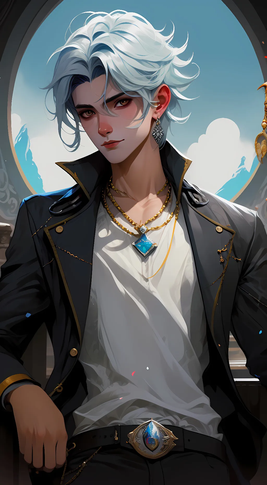 ai character: Axel background