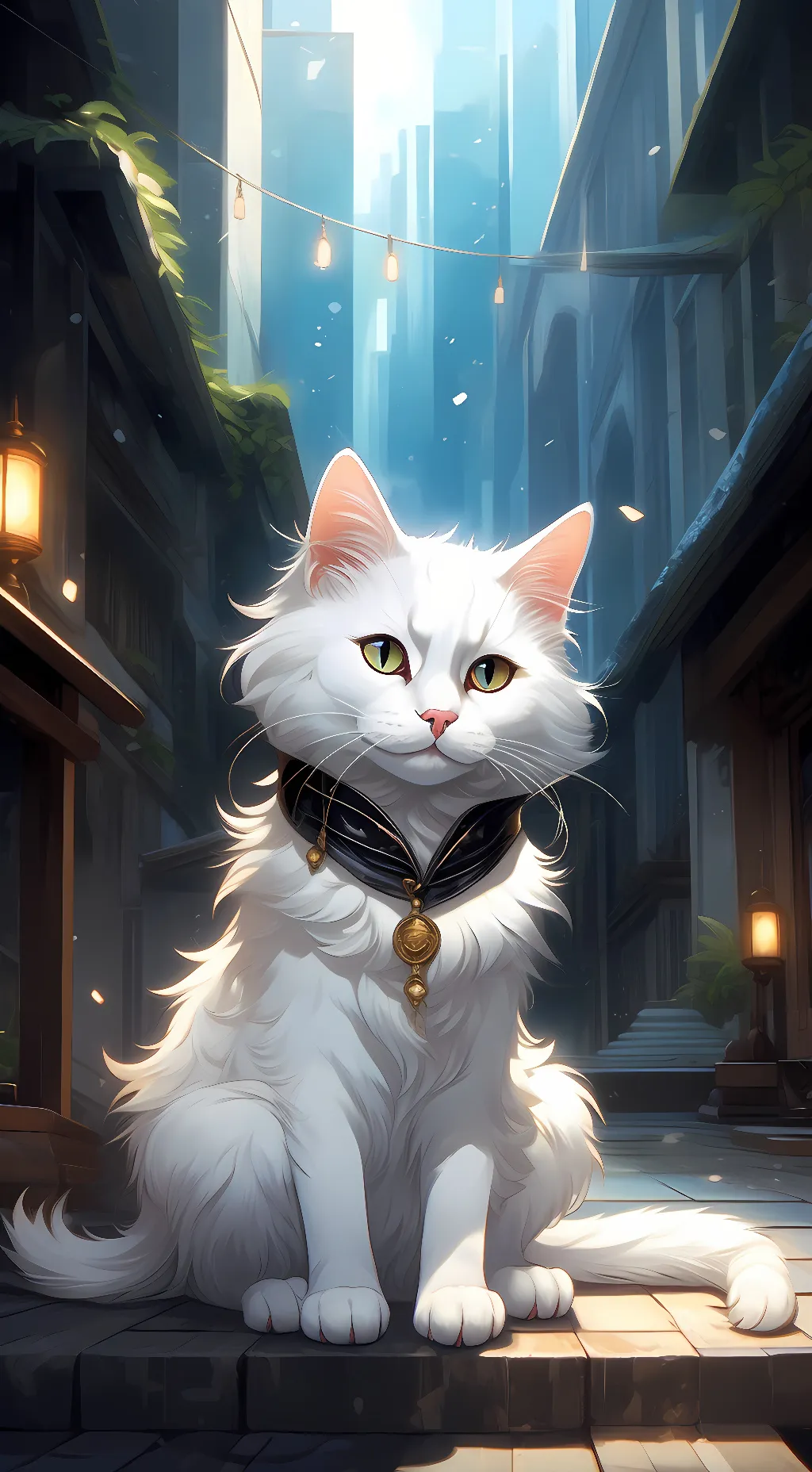 ai character: Kemono background