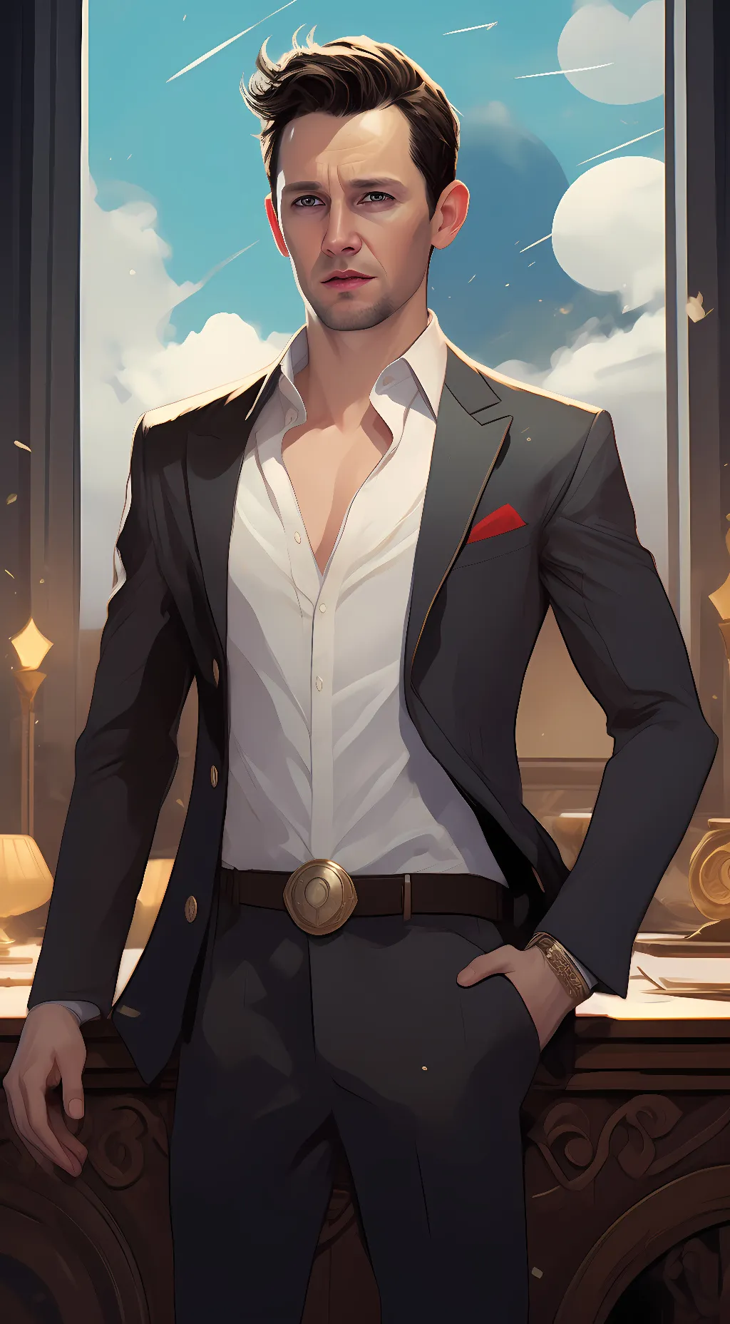 ai character: ari tasarov background