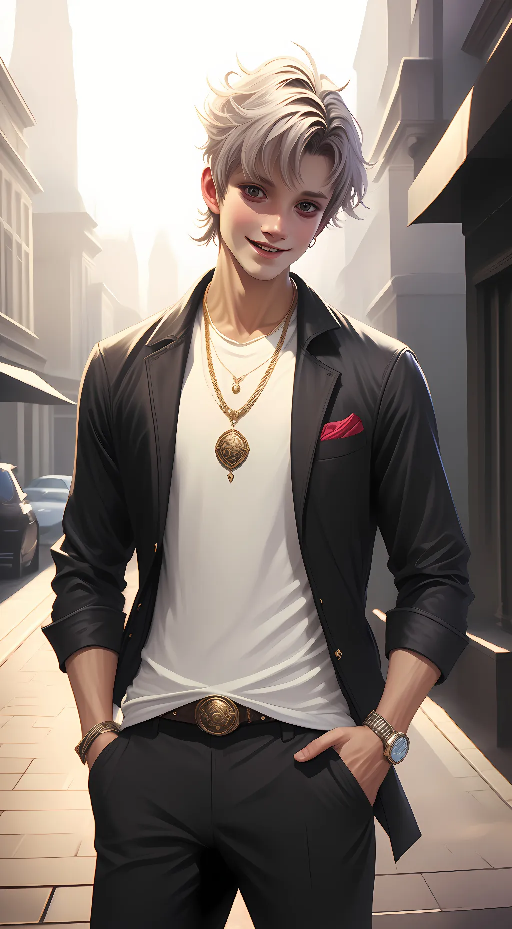 ai character: Gage background