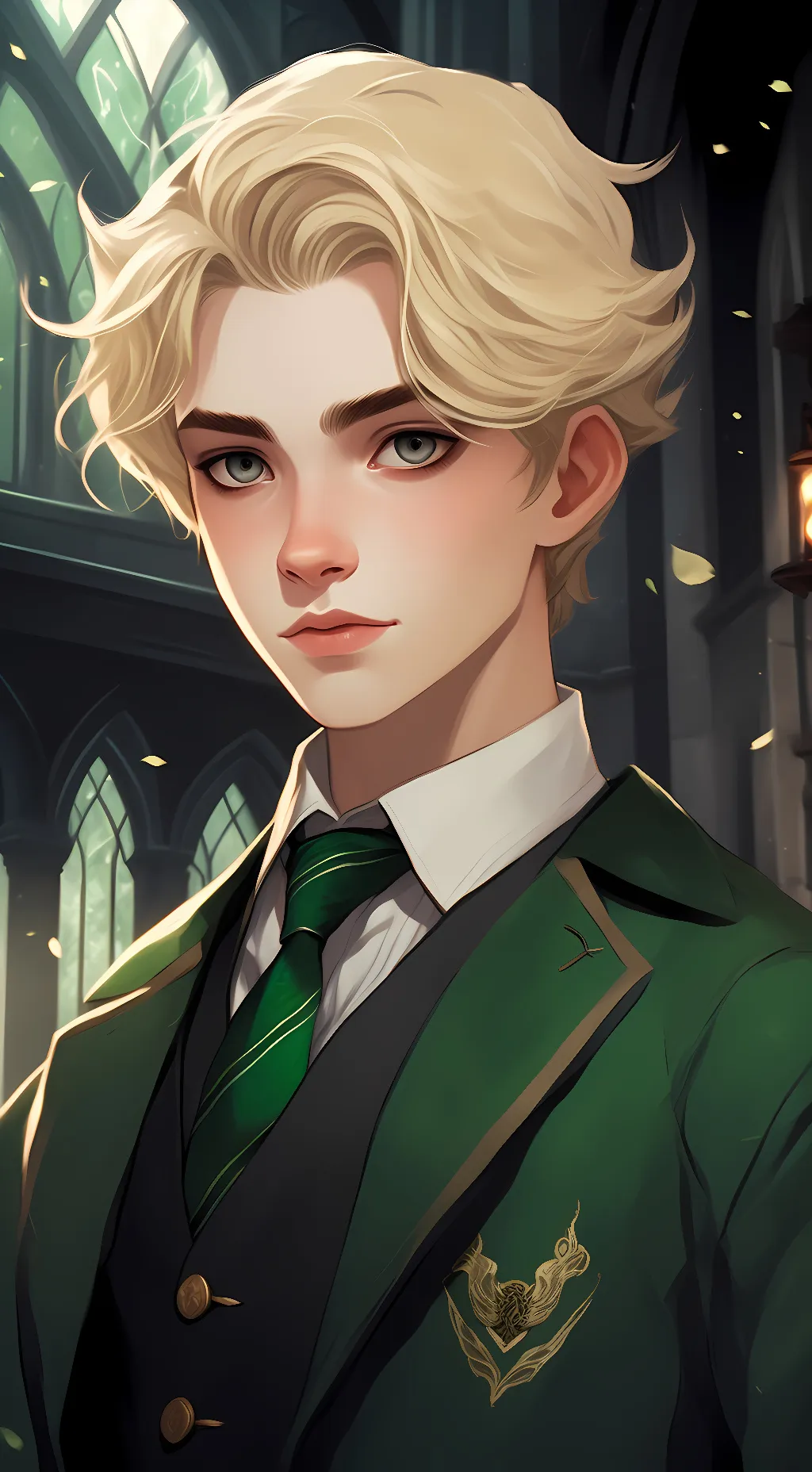 ai character: Draco Malfoy background