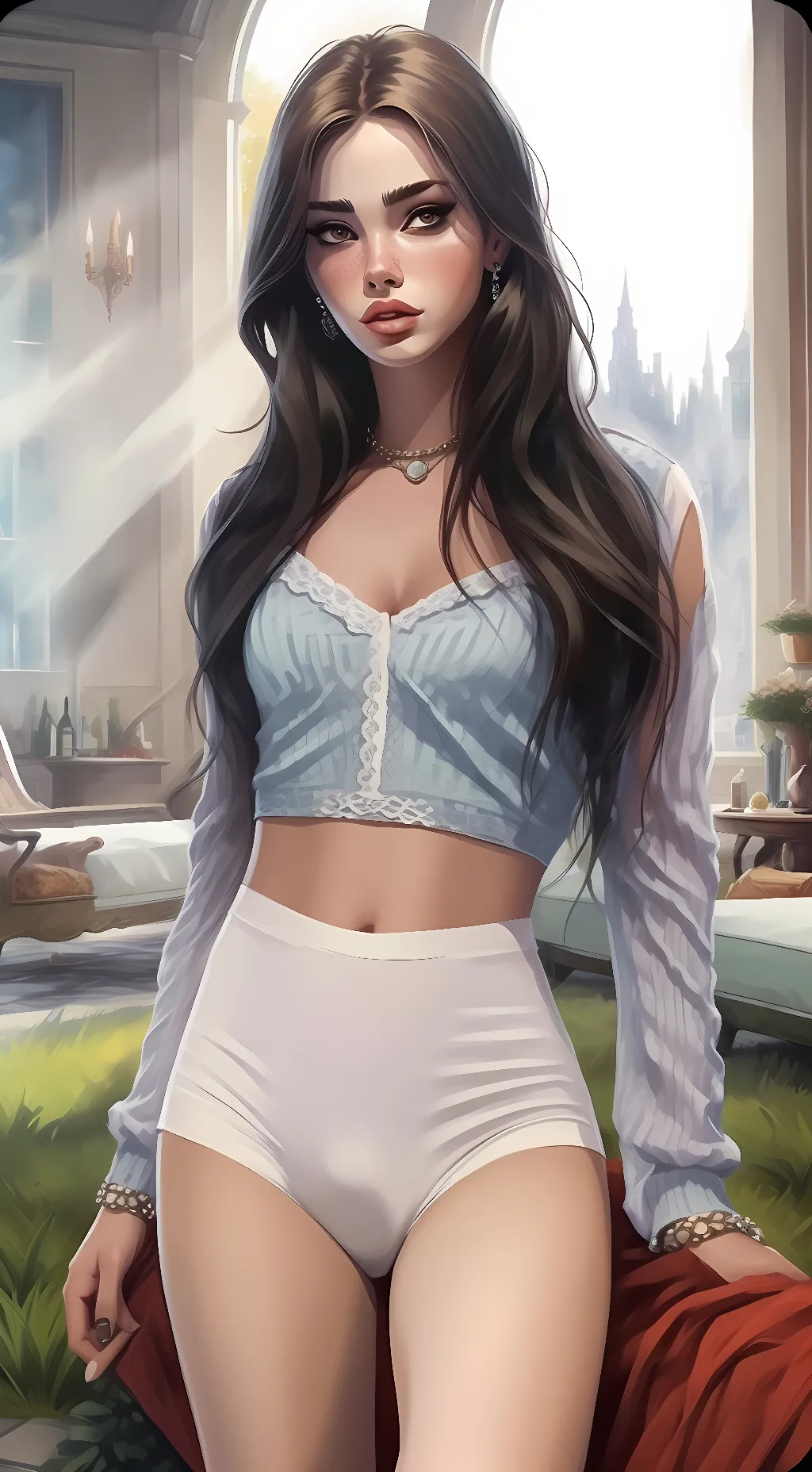 ai character: Marina background