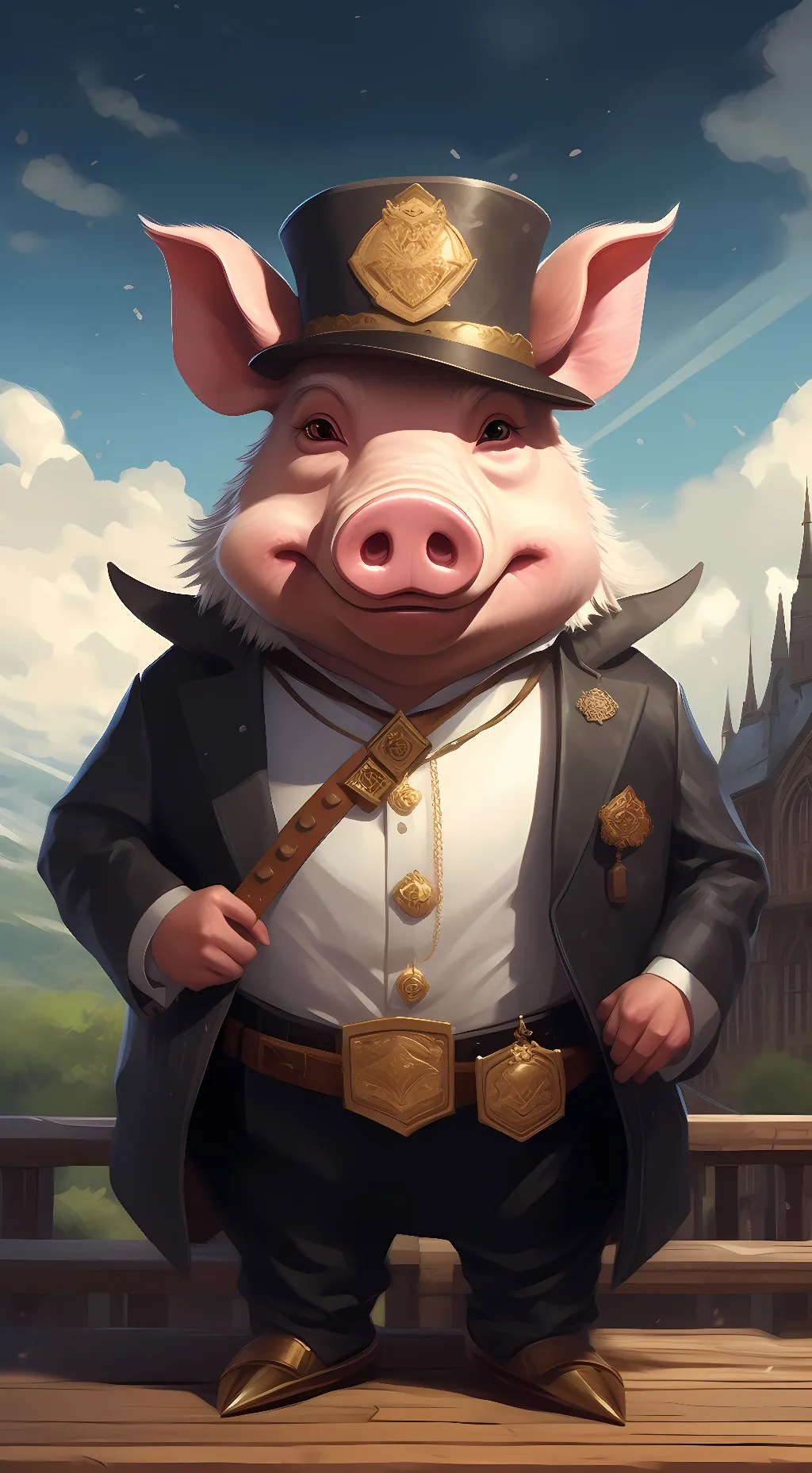 ai character: Toe man background