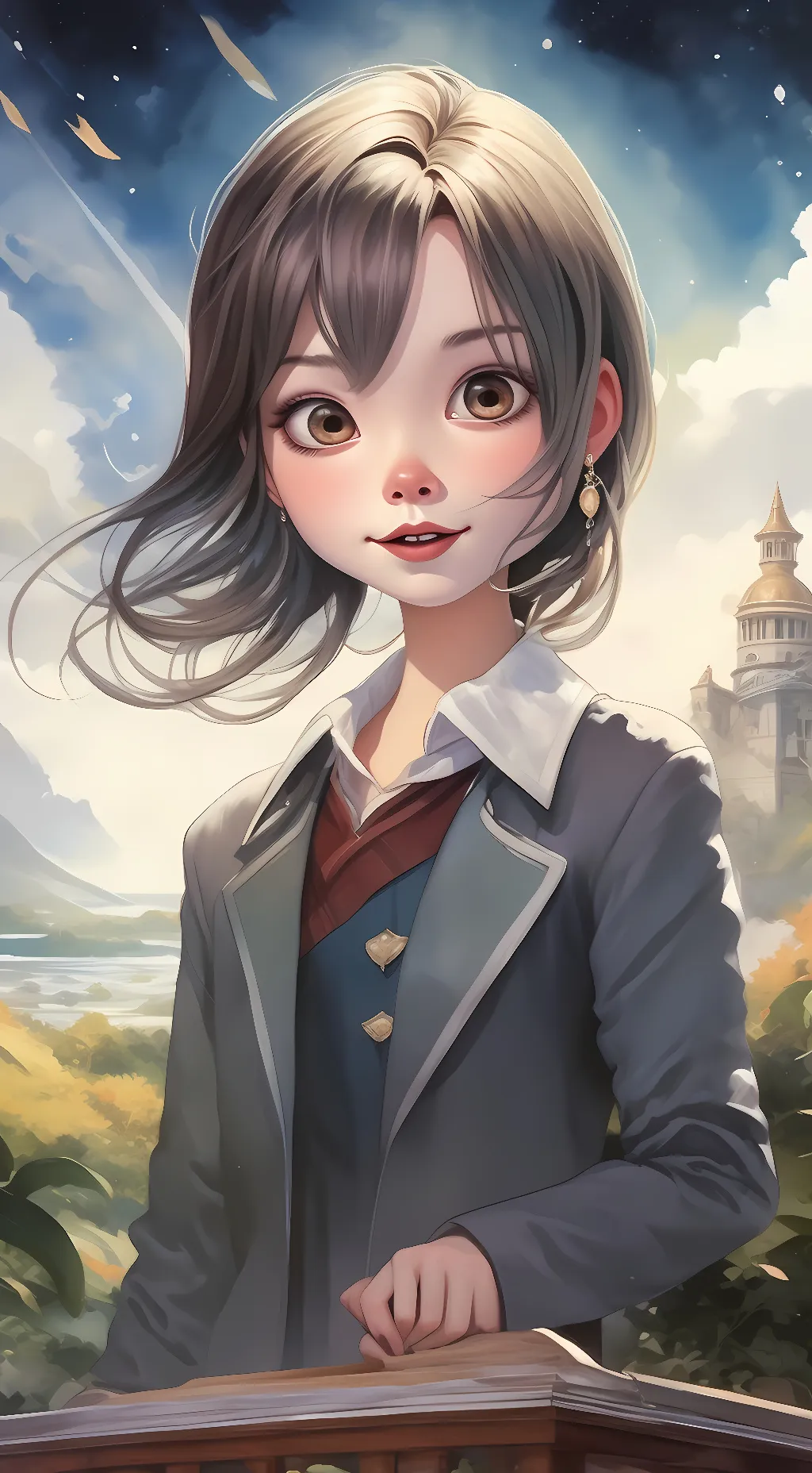 ai character: lily  background