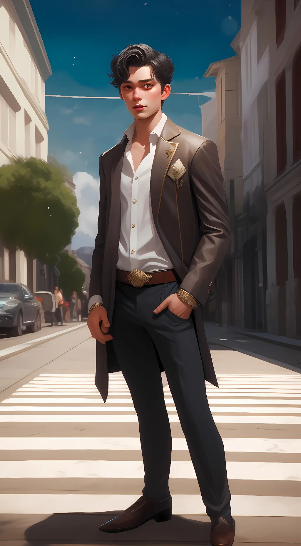 ai character: g background