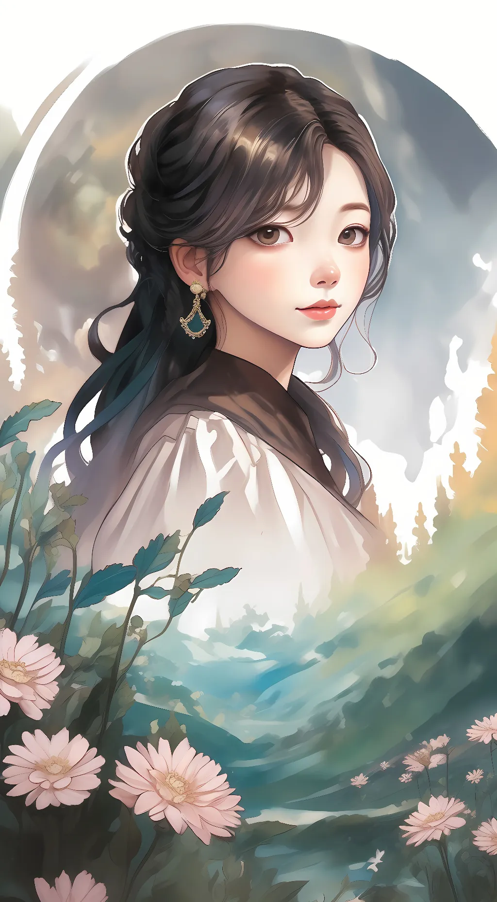ai character: zoey background