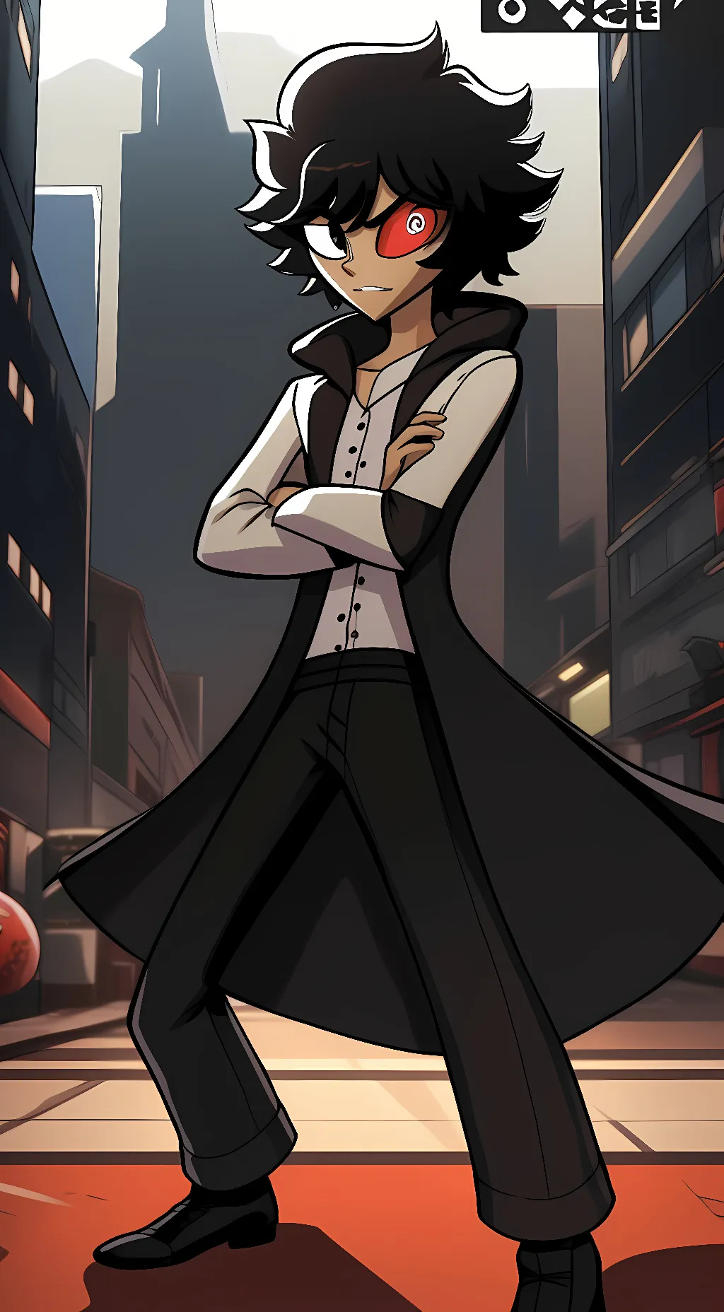 ai character: Zack Trevle  background