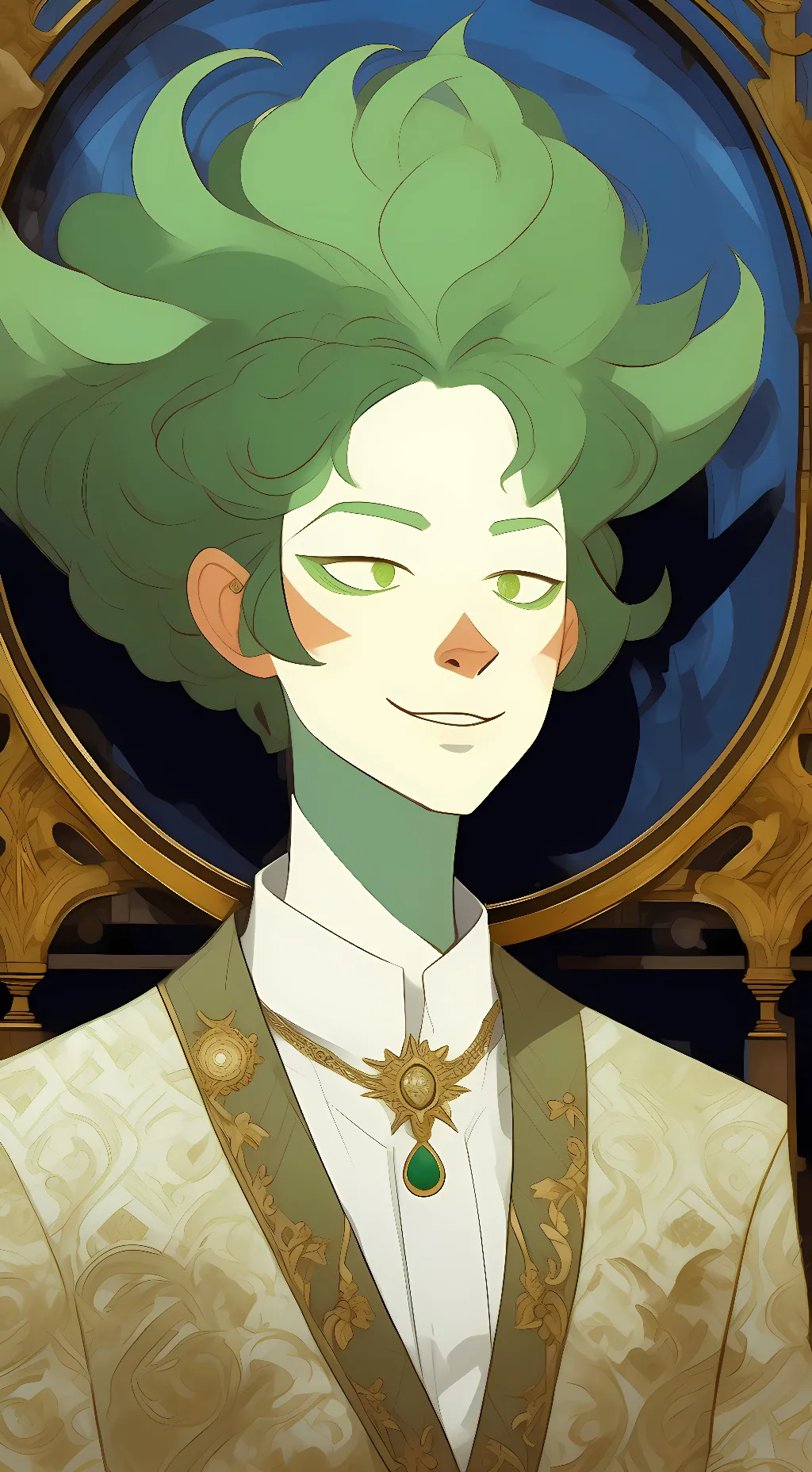 ai character: Paradot  background