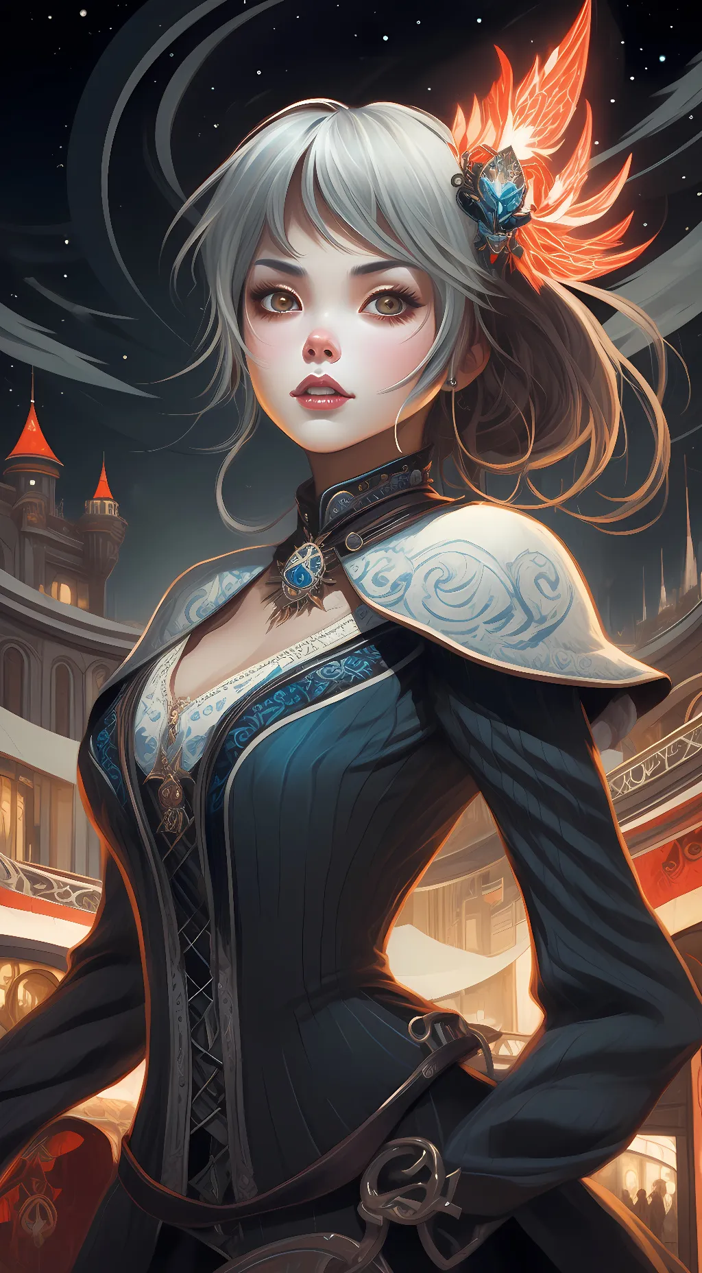 ai character: Zoey background