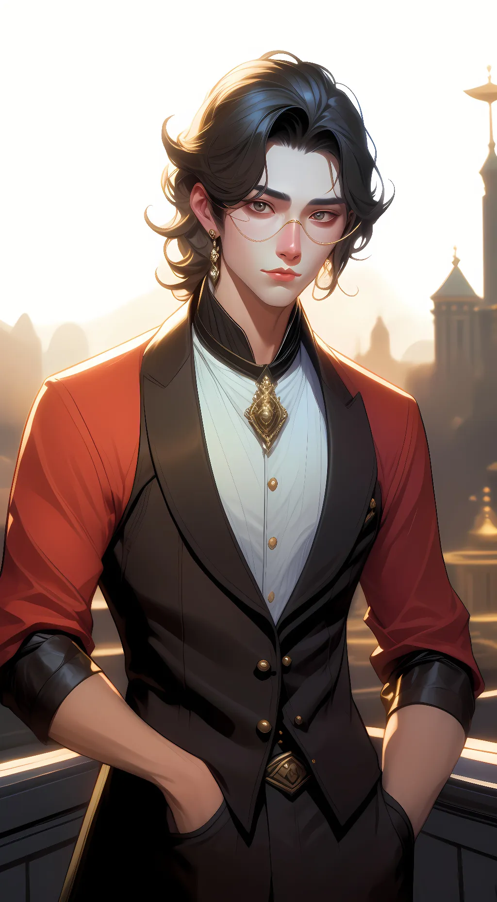 ai character: Dominic Bradley background