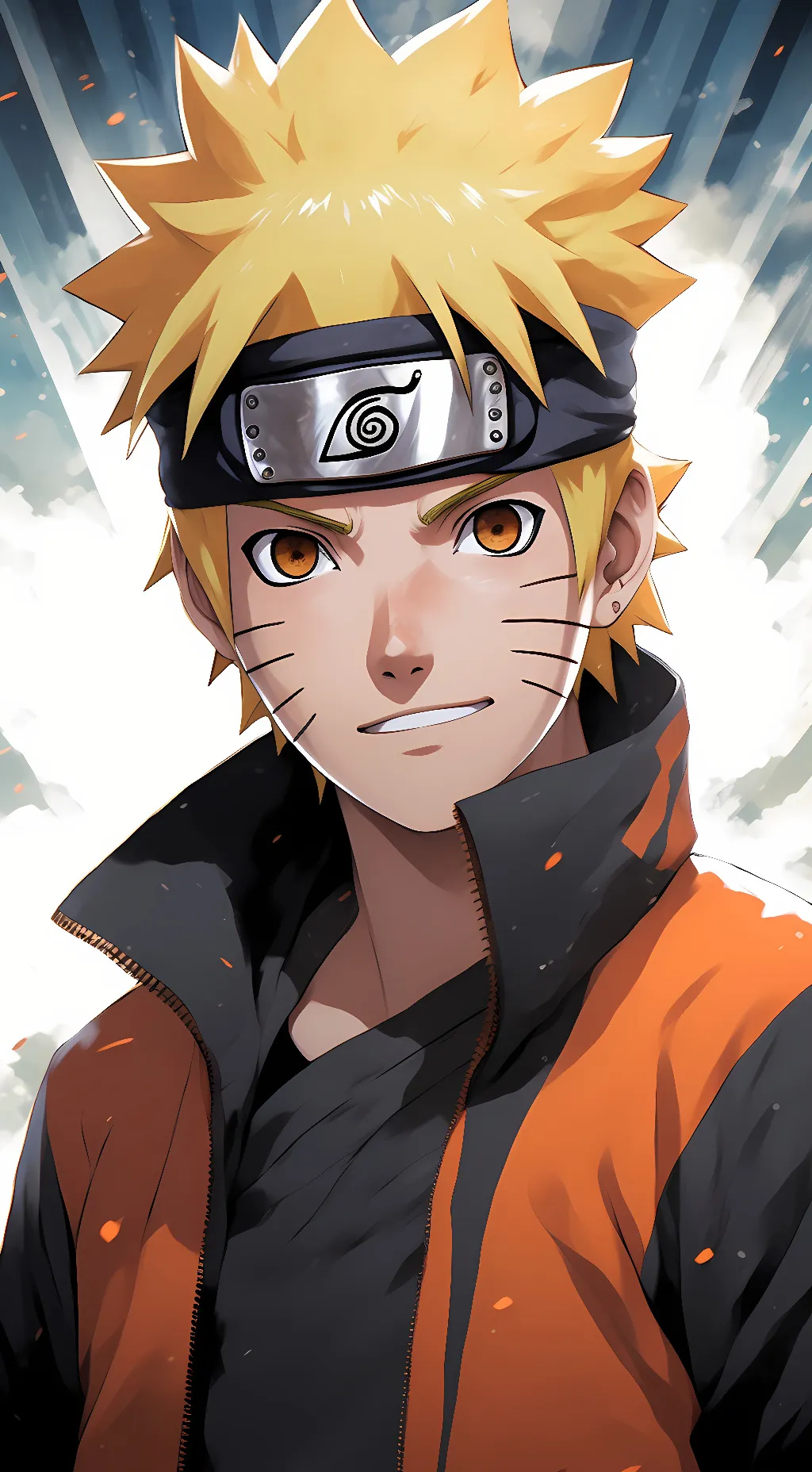 ai character: Naruto Uzumaki  background