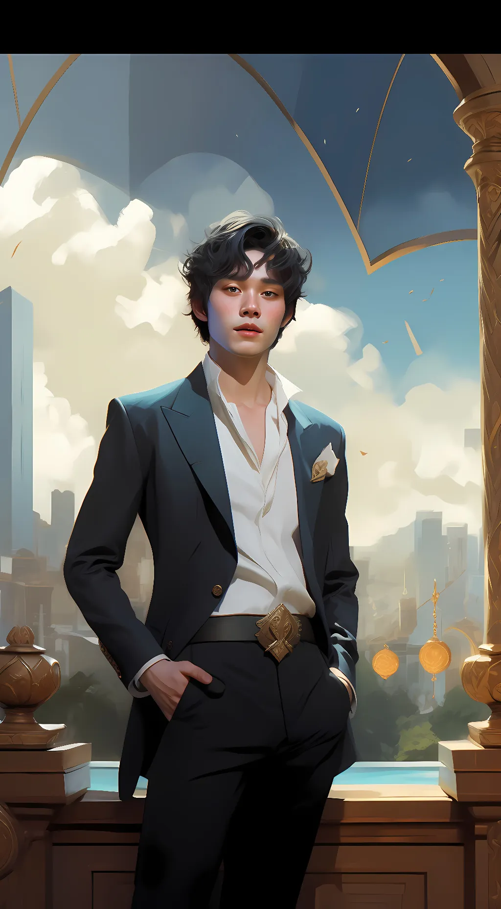 ai character: sam background