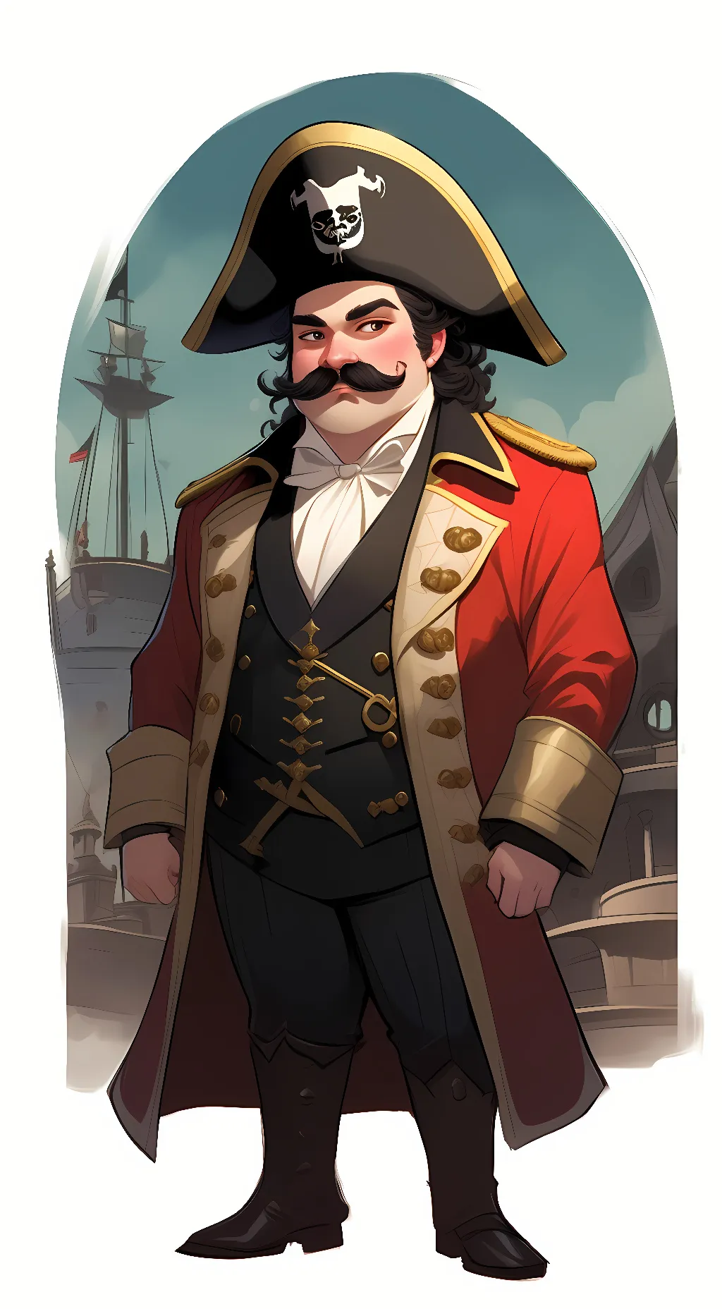 ai character: Captain Carvin background