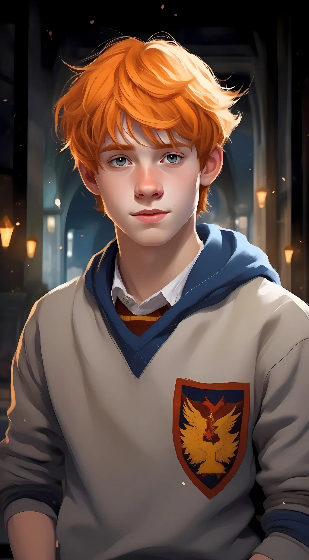 ai character: Ronald Weasley background
