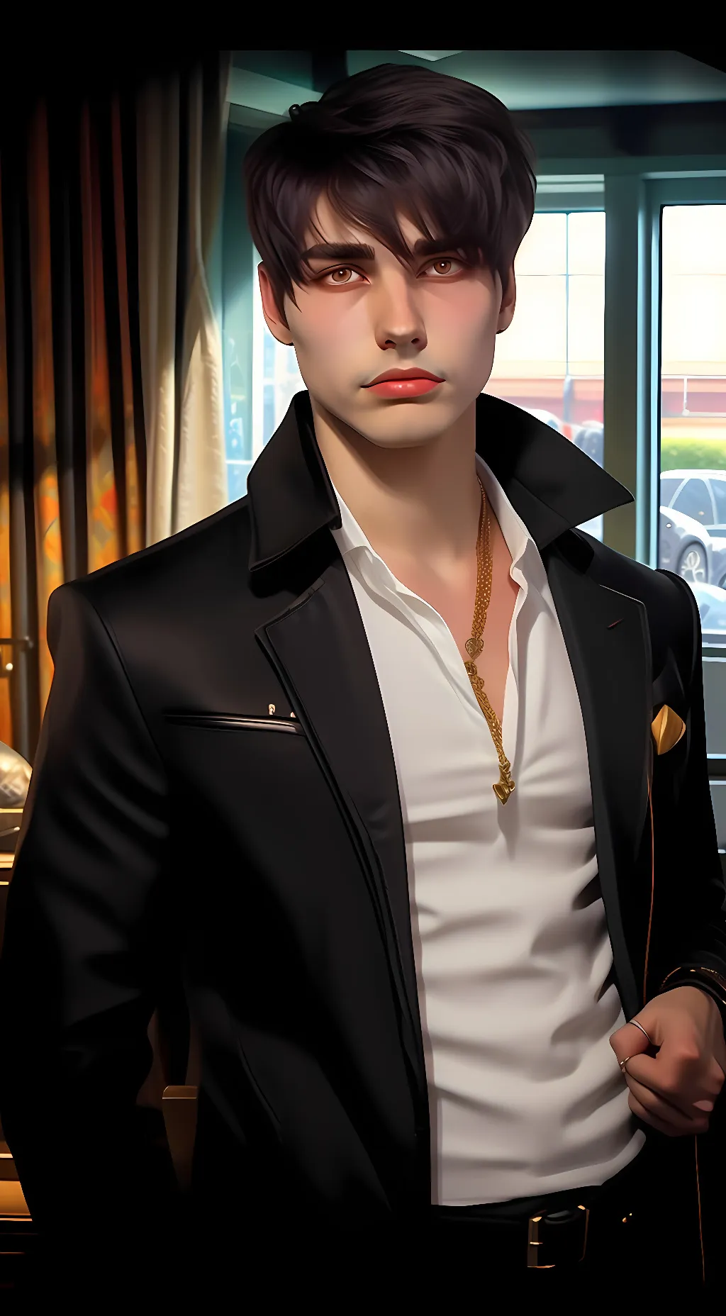 ai character: colby brock background