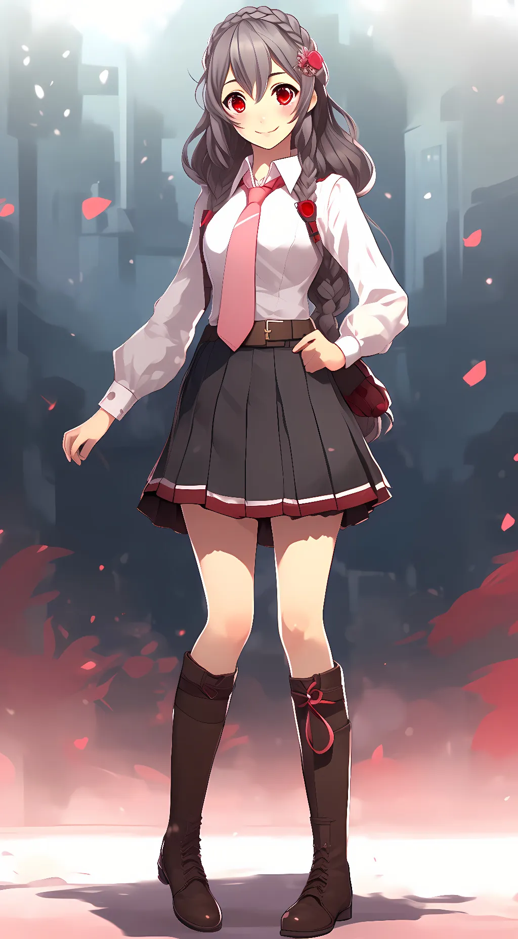 ai character: Yunyun  background