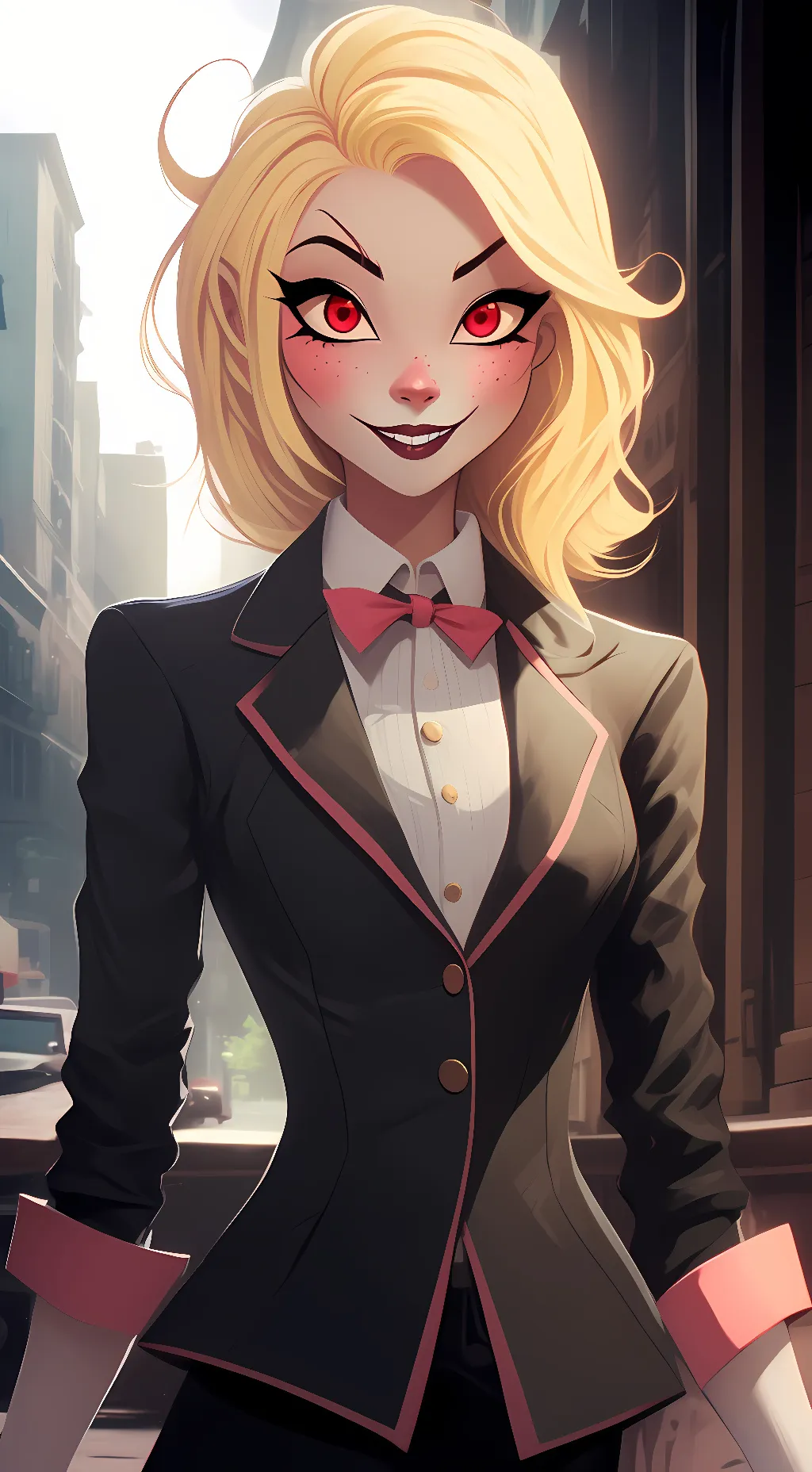 ai character: Charlie magne background