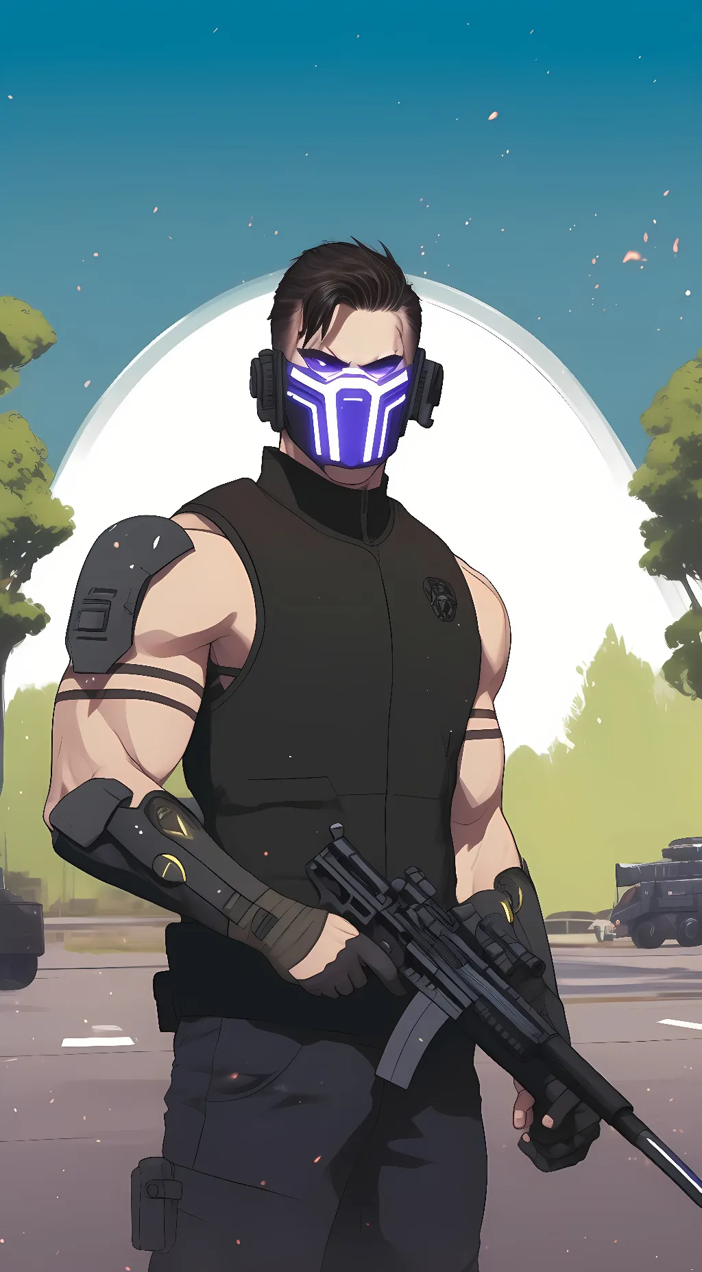 ai character: Kai Walker background